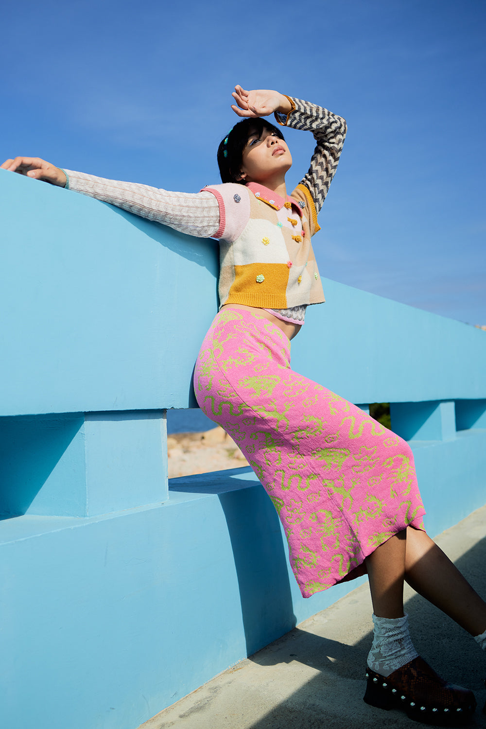 Checked Short Sleeve Shirt