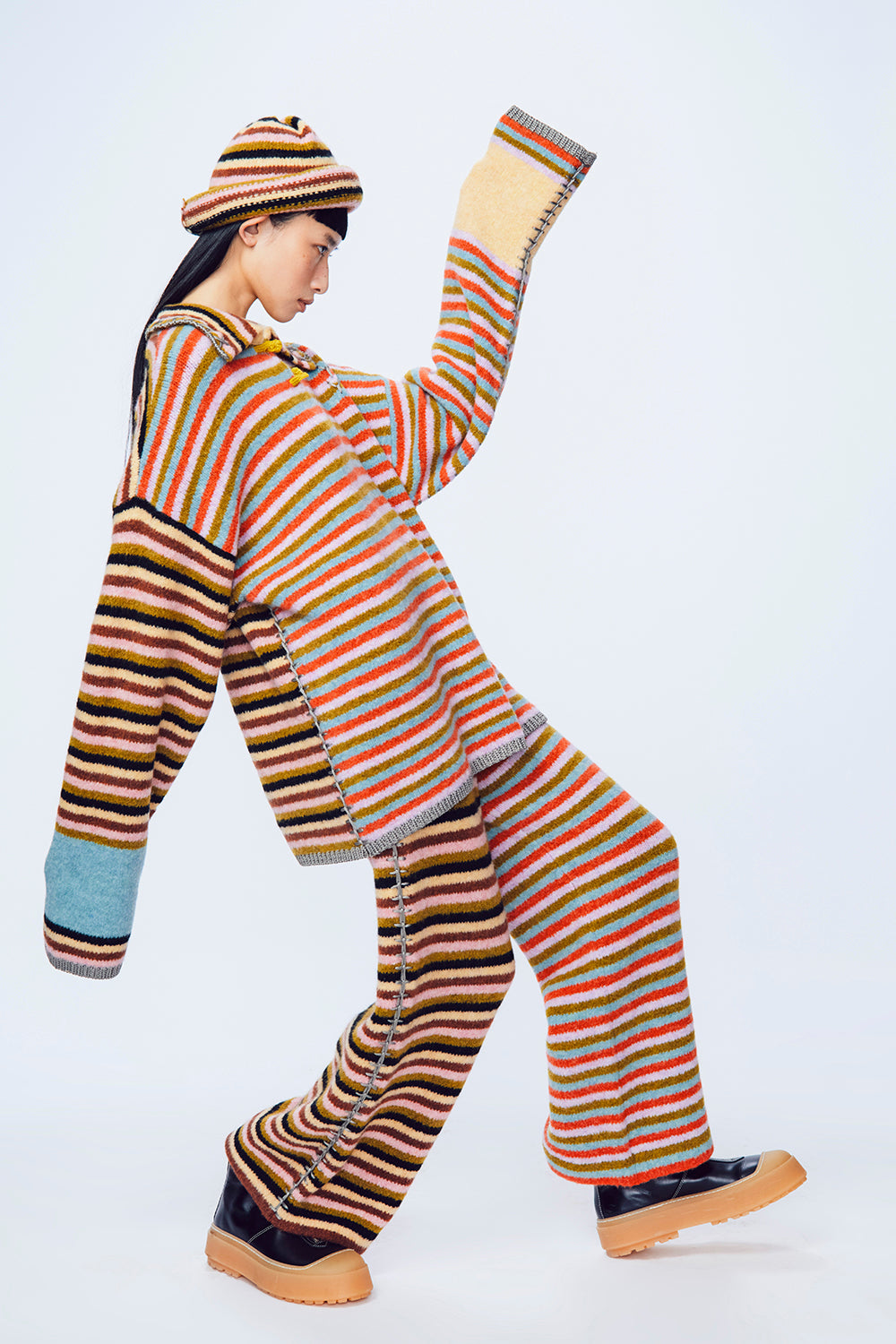 Softi Stripe Easy Pant