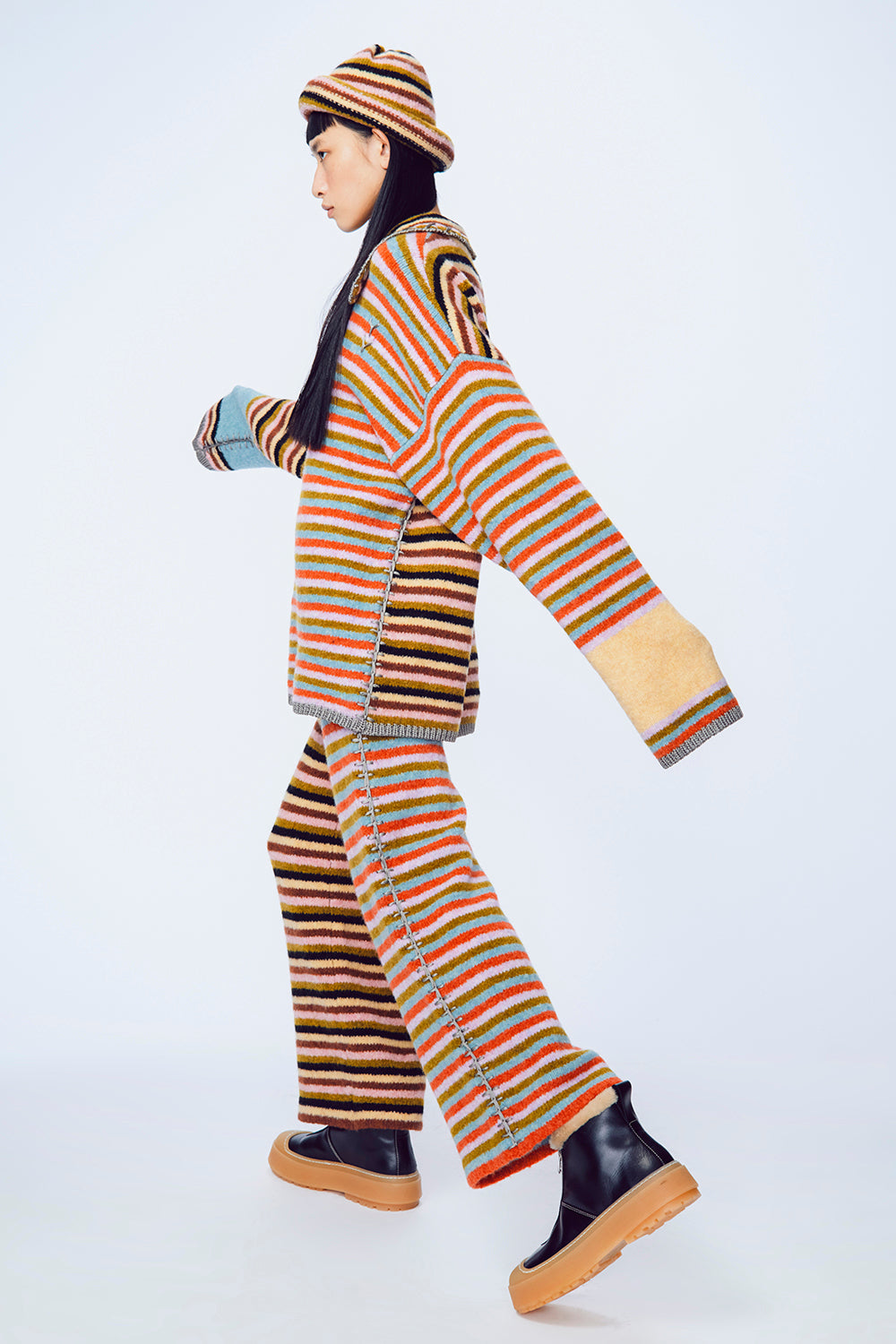 Softi Stripe Easy Pant
