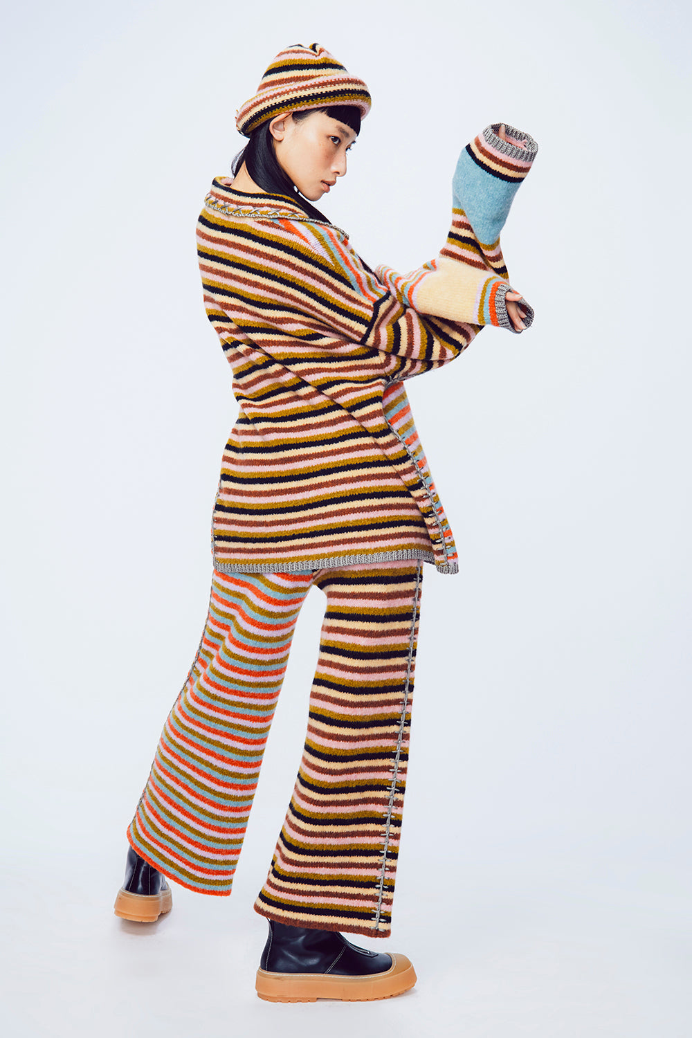 Softi Stripe Easy Pant
