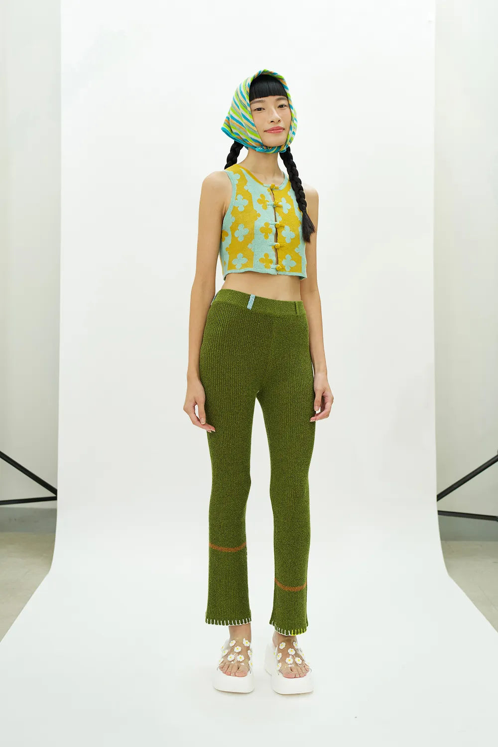 May Shrunken Crop Vest