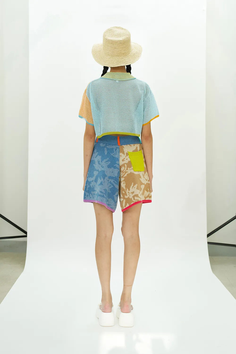 Netty Crop Wide Shirt