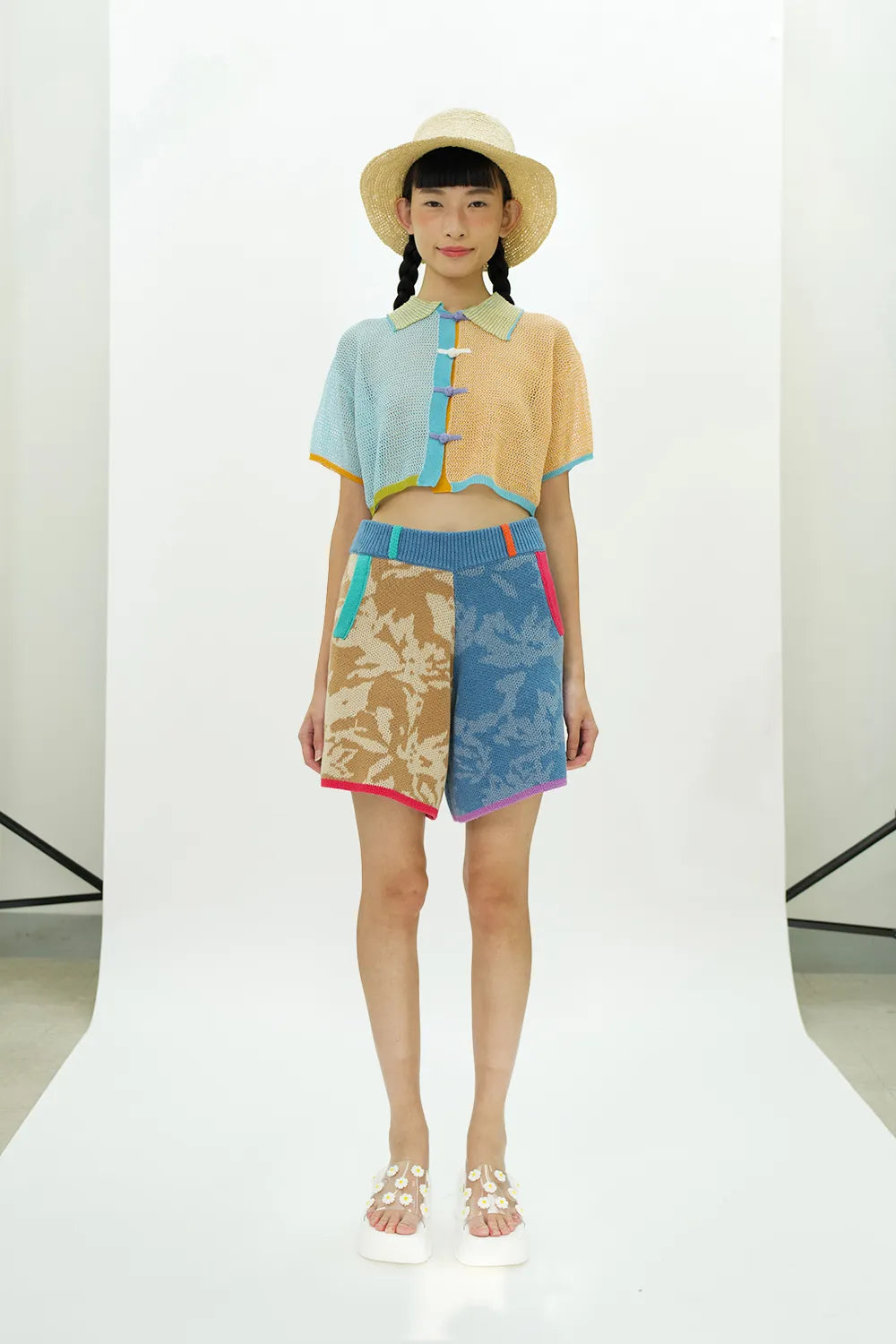 Netty Crop Wide Shirt