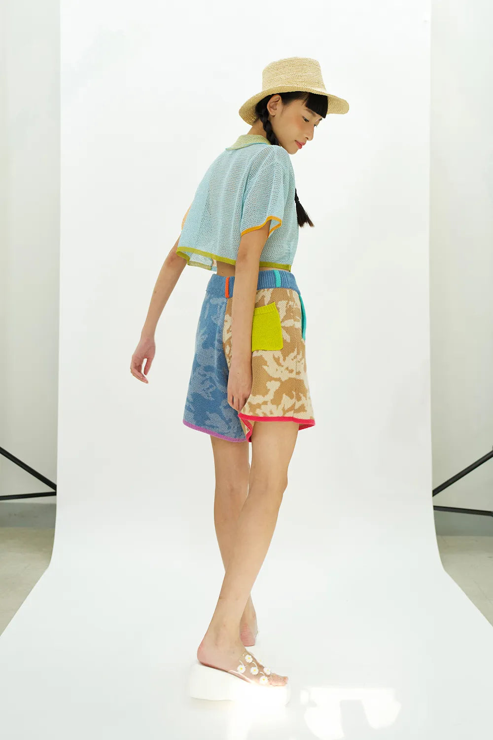 Netty Crop Wide Shirt