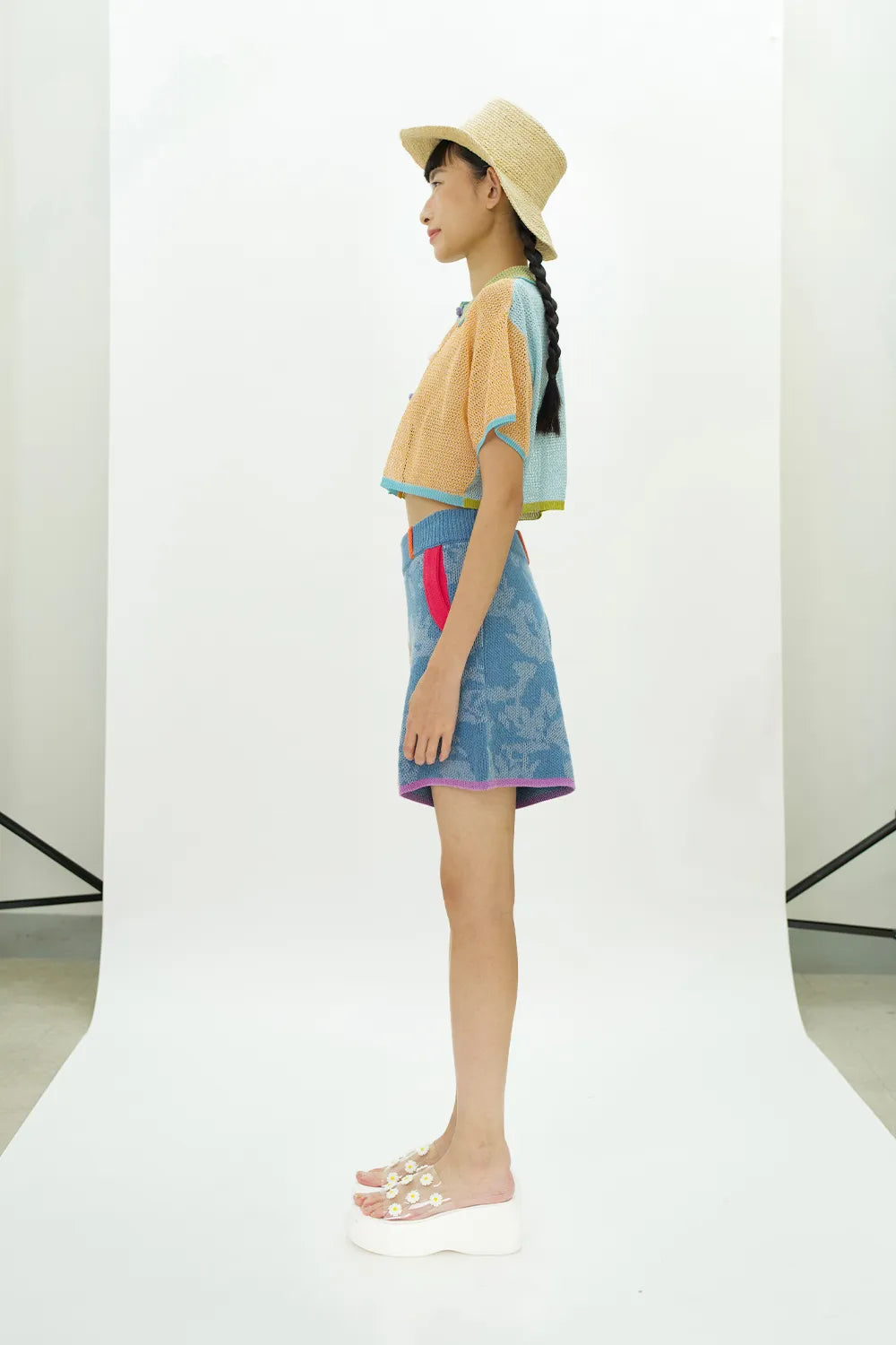 Netty Crop Wide Shirt