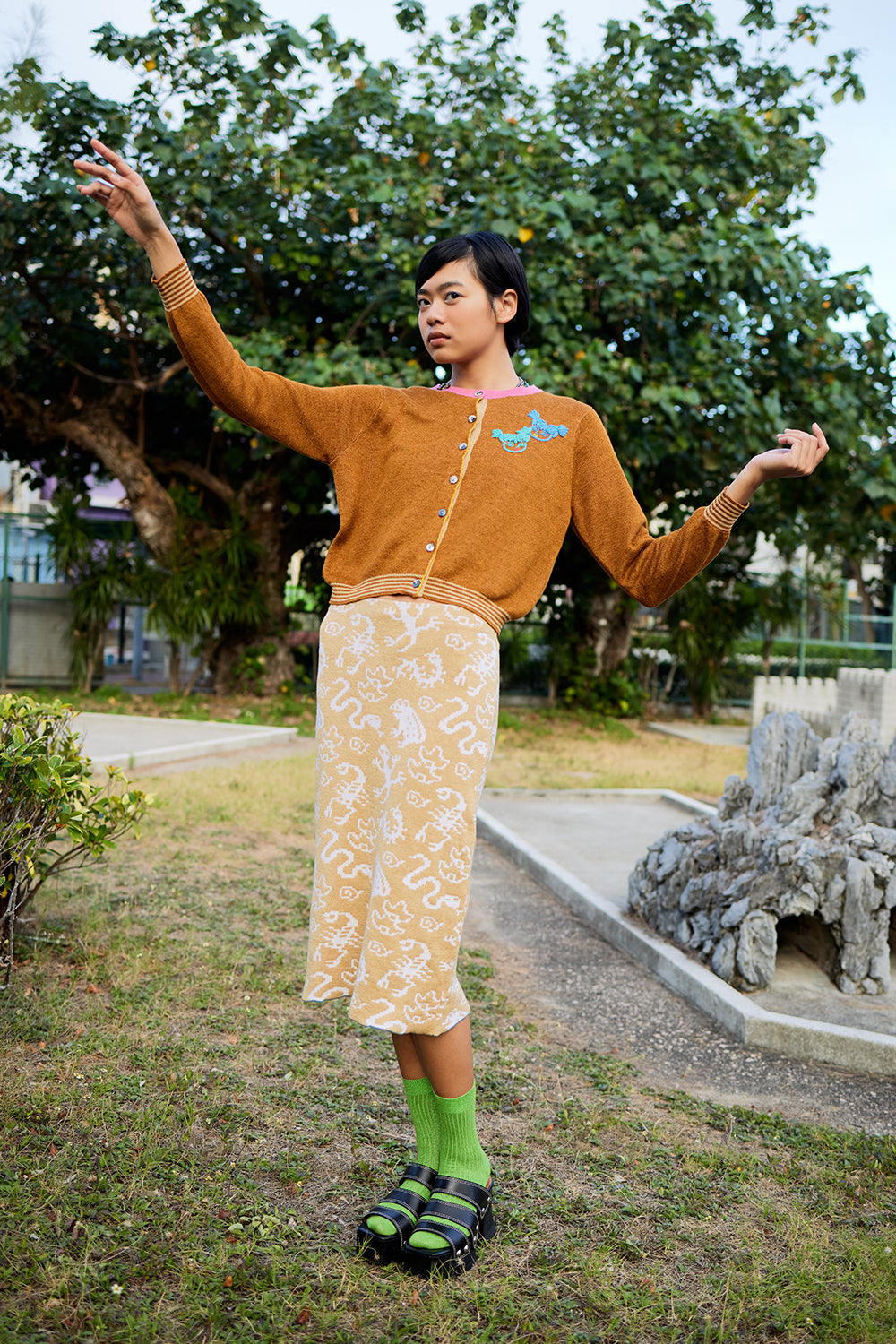 Charms Midi Skirt