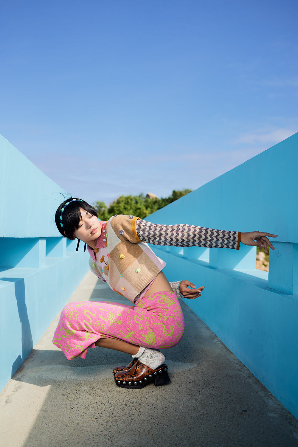 Checked Short Sleeve Shirt