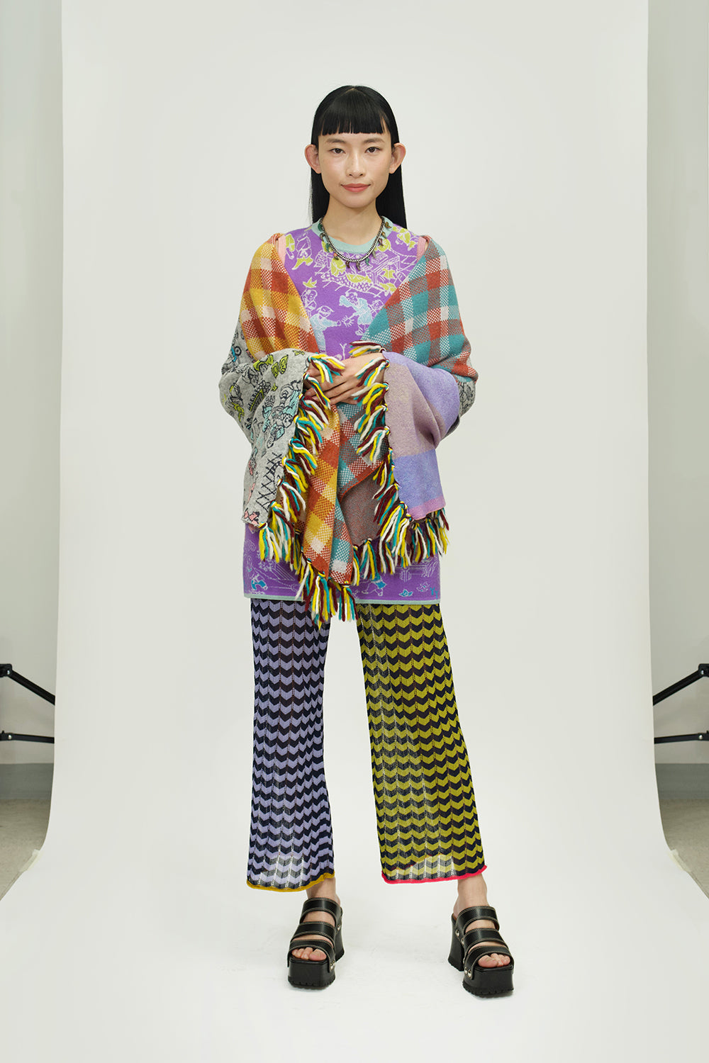 Laza Bao Plaid Blanket