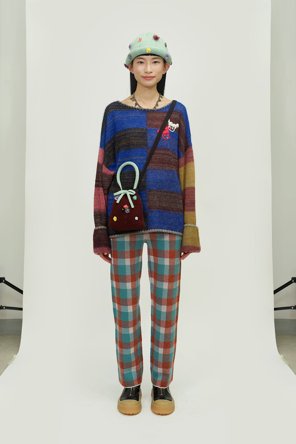 Momo Stripe Oversized Pullover