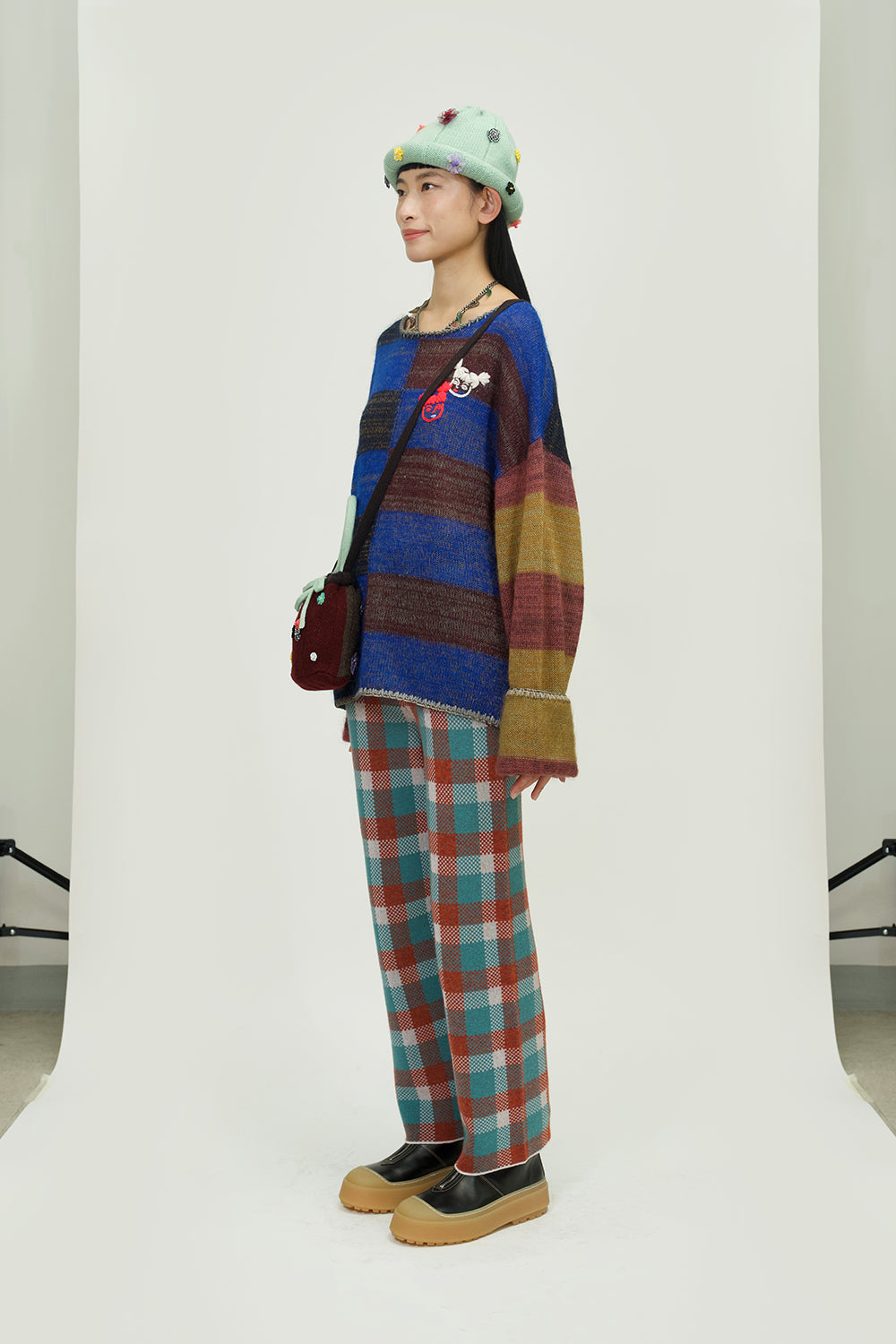 Momo Stripe Oversized Pullover