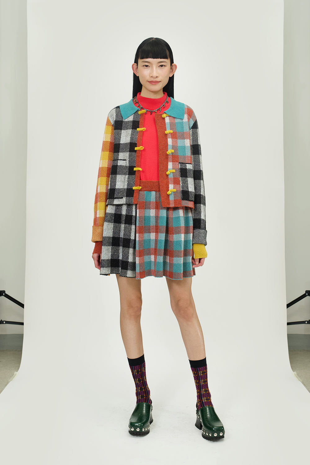 Bao Plaid Shirt Jacket