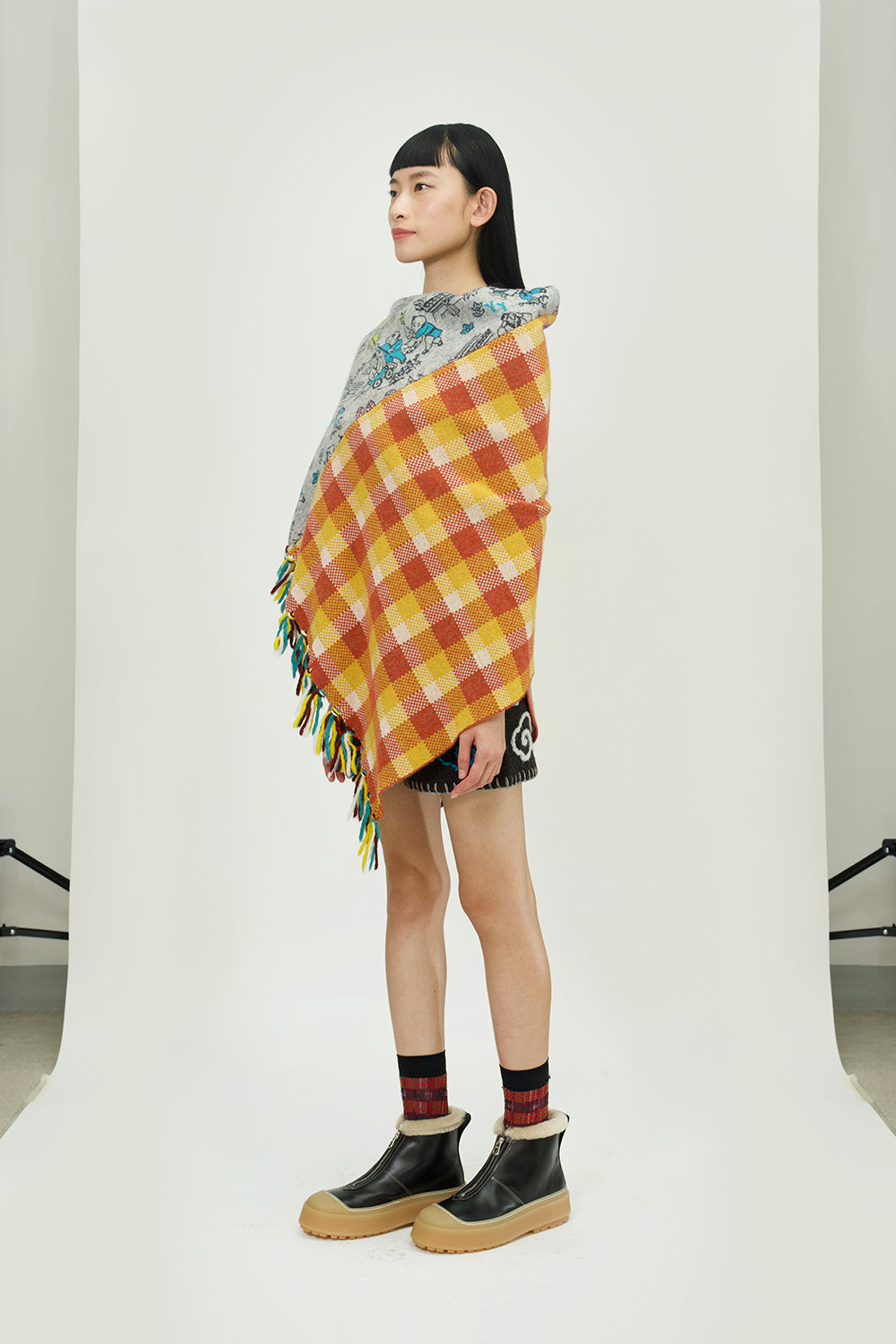 Laza Bao Plaid Blanket