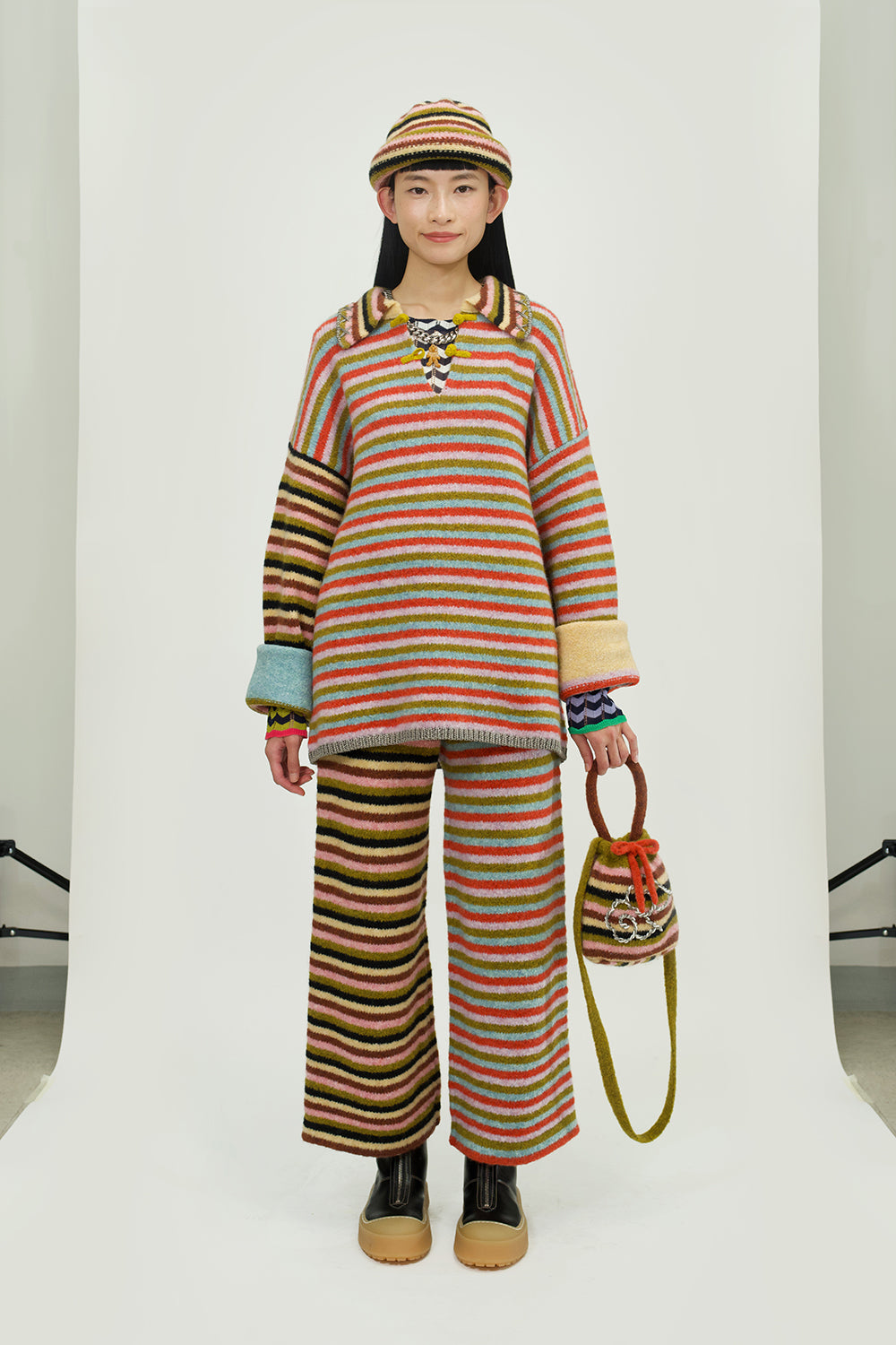 Softi Stripe Easy Pant