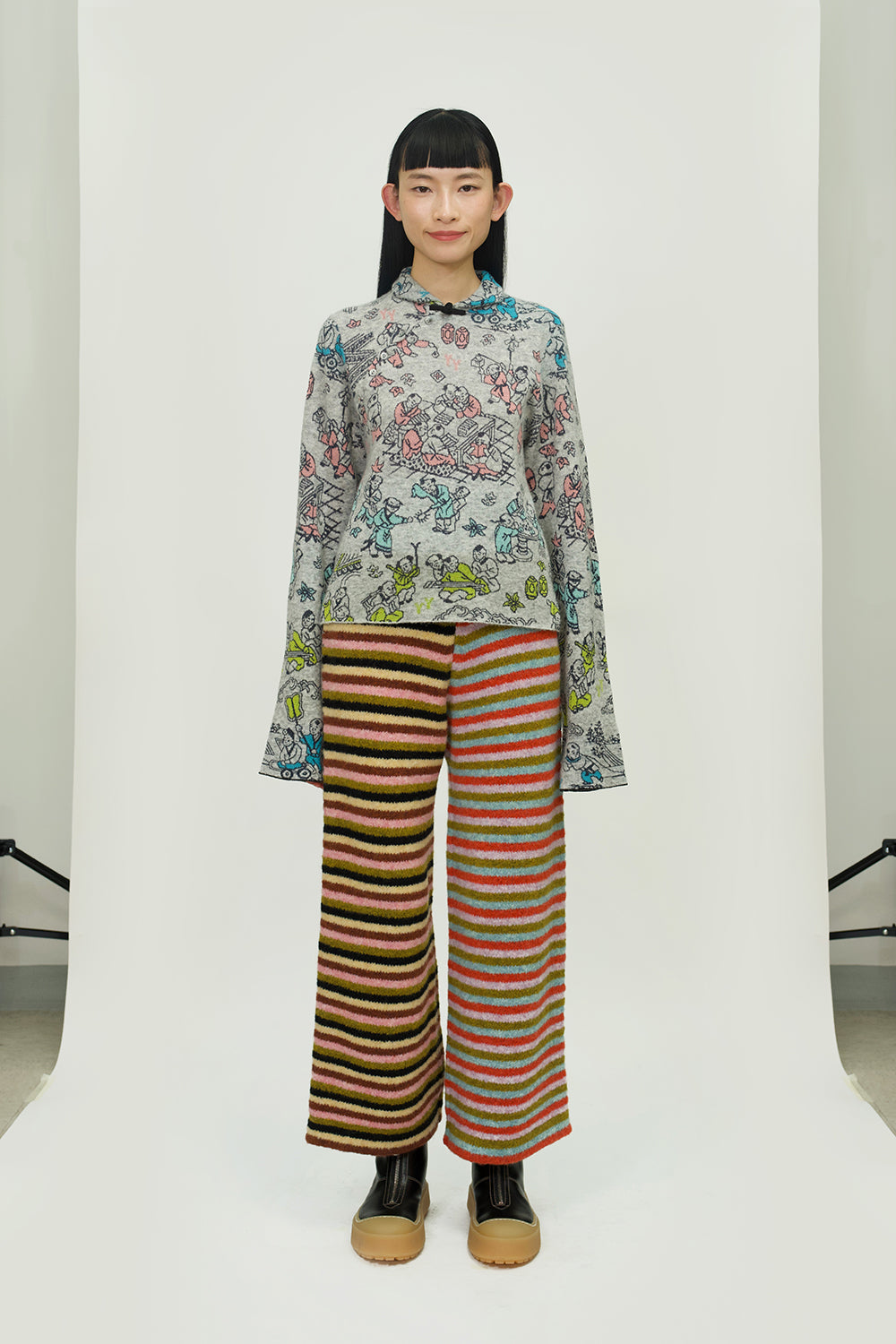 Softi Stripe Easy Pant