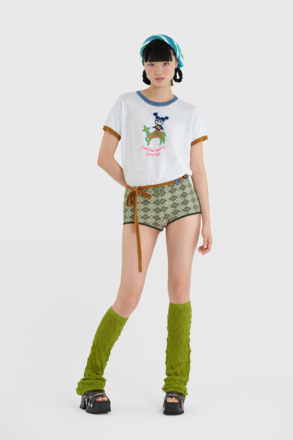 Argyle Mini Short