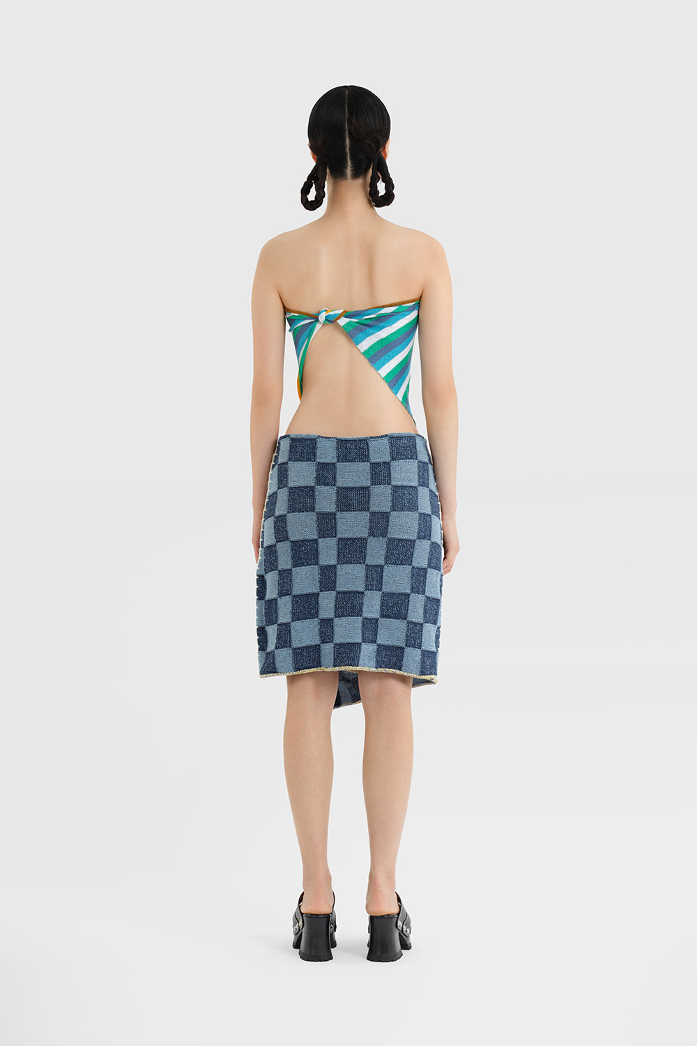 NEW! Linen Stripe Triangle