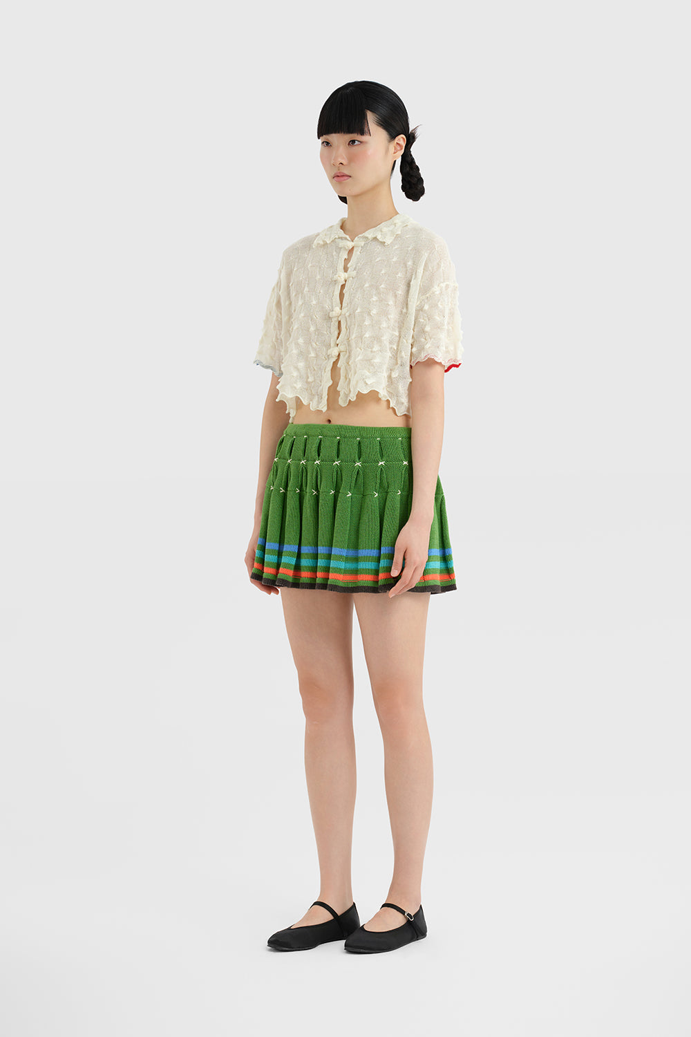 NEW! BorLor Crop Wide Shirt