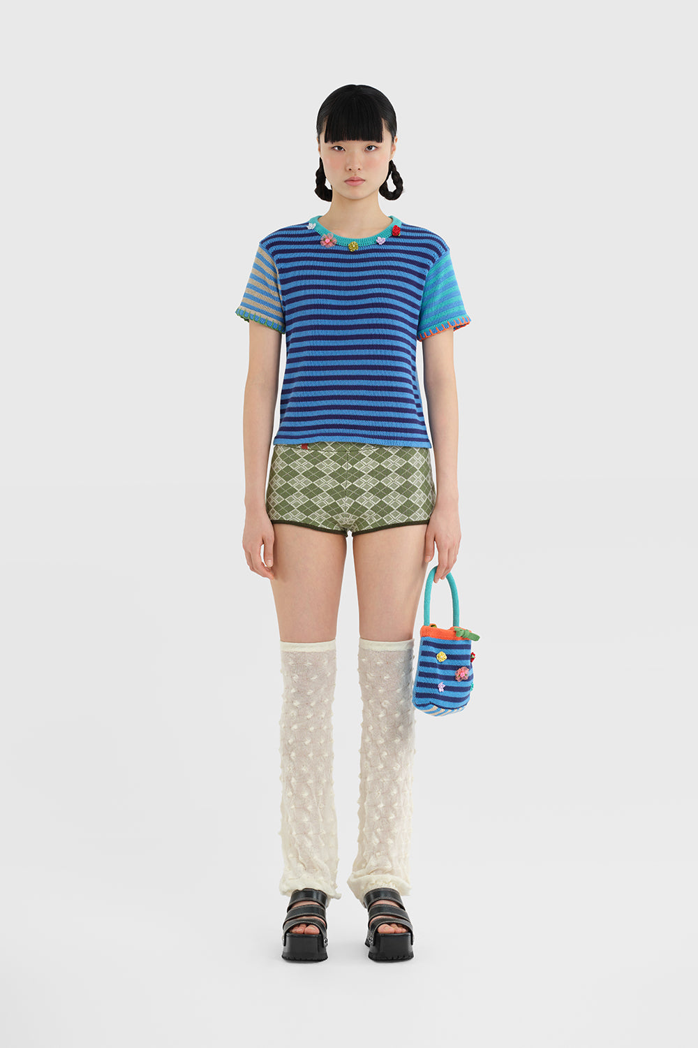 Cotton Bao Stripe Tee