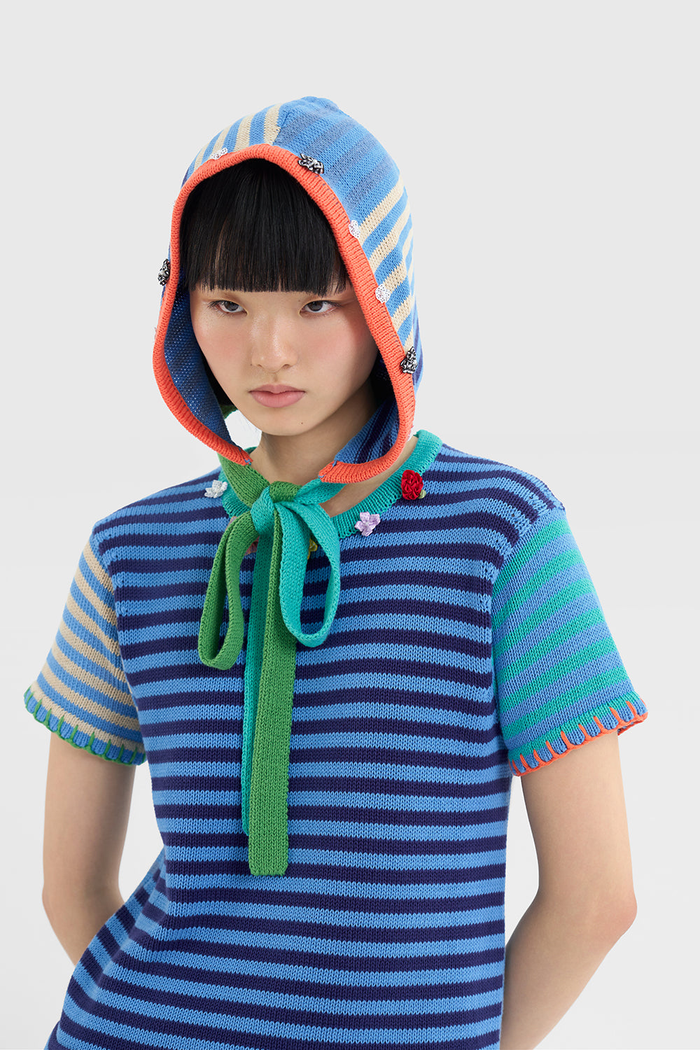 Cotton Bao Stripe Tee