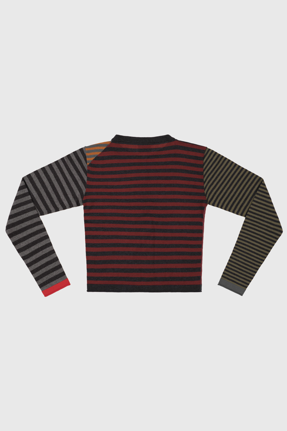 Mismatched Stripe Cardigan