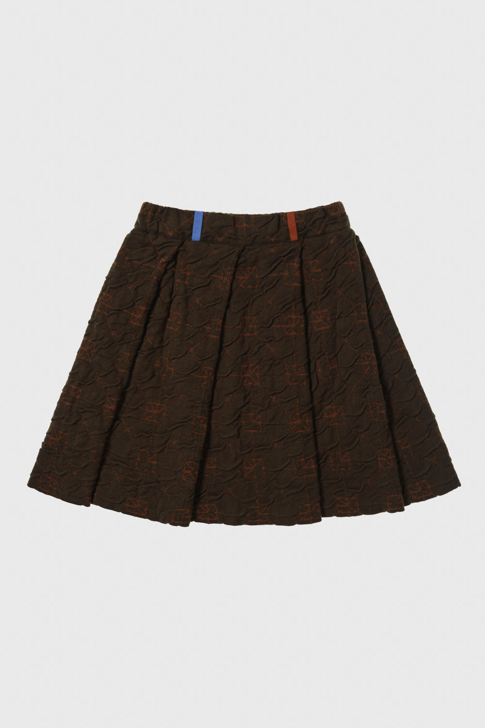 June Pleated Kneelength Skirt