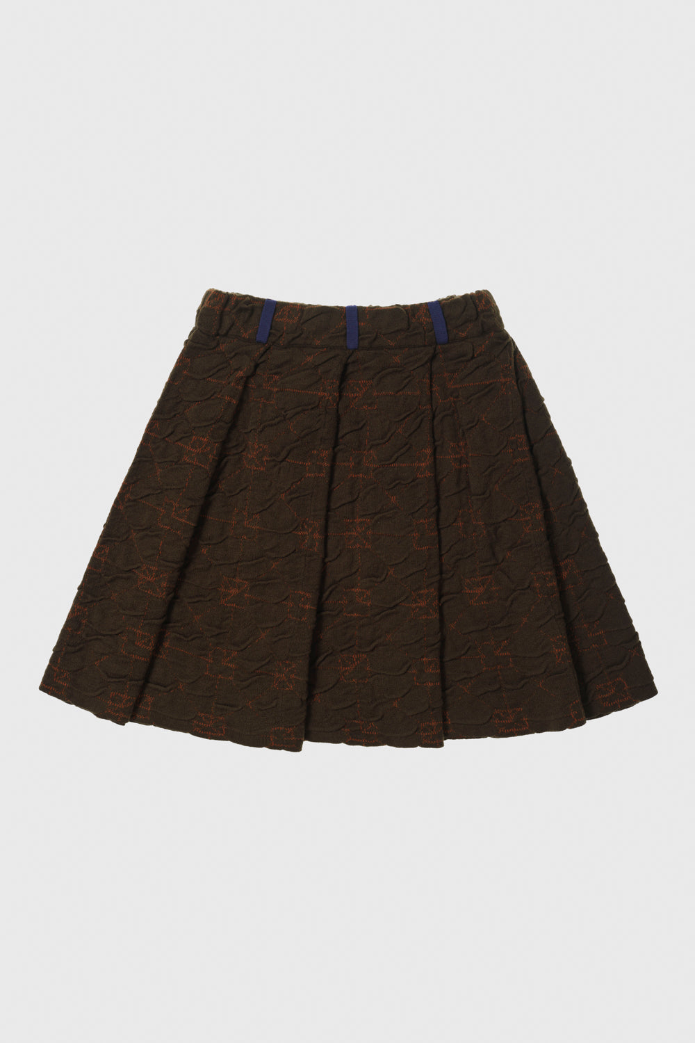 June Pleated Kneelength Skirt
