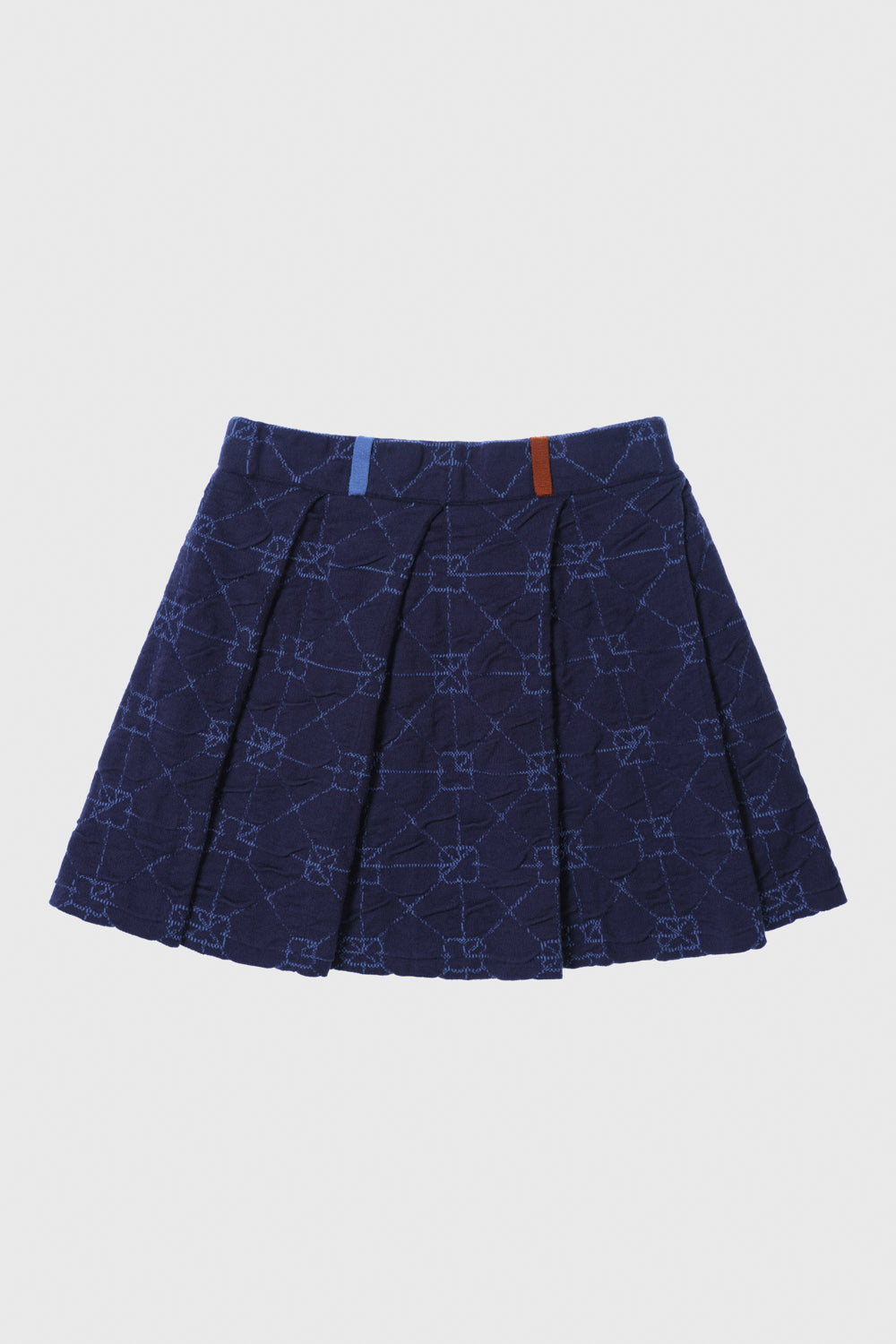June Pleated Above Knee Skirt