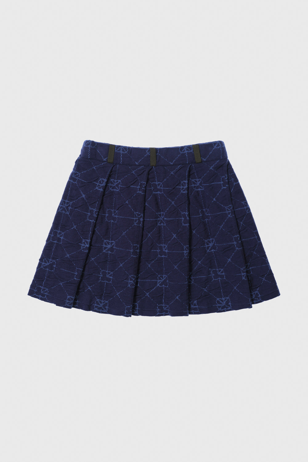 June Pleated Above Knee Skirt