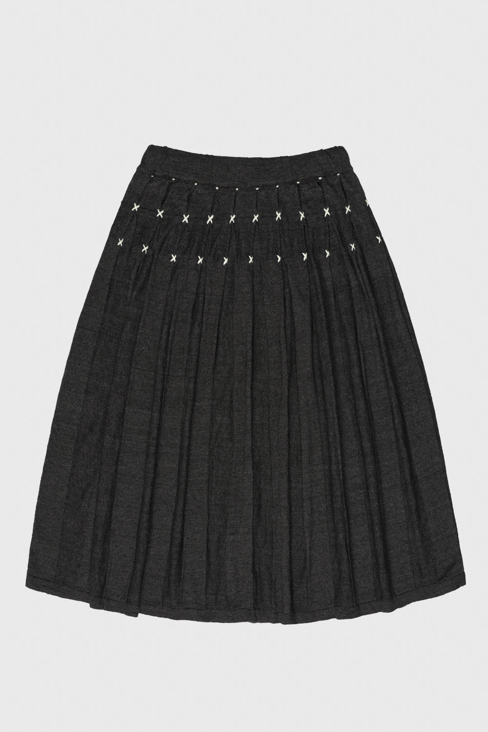Mabo Pleated Midi Skirt