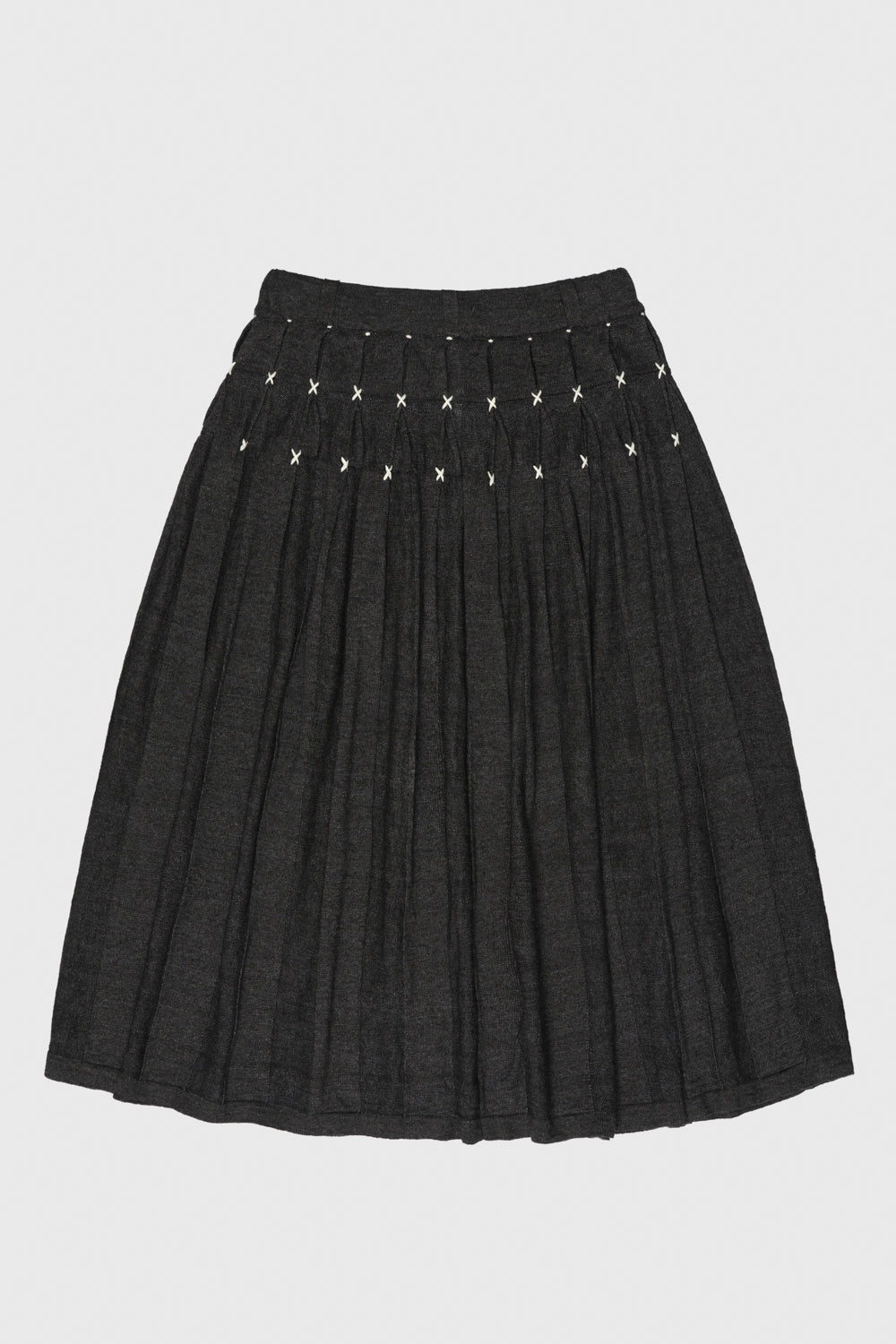Mabo Pleated Midi Skirt