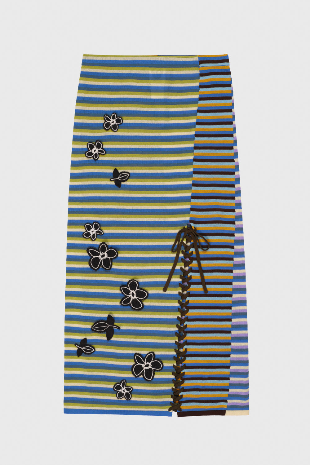 Romy Lace Up Maxi Skirt