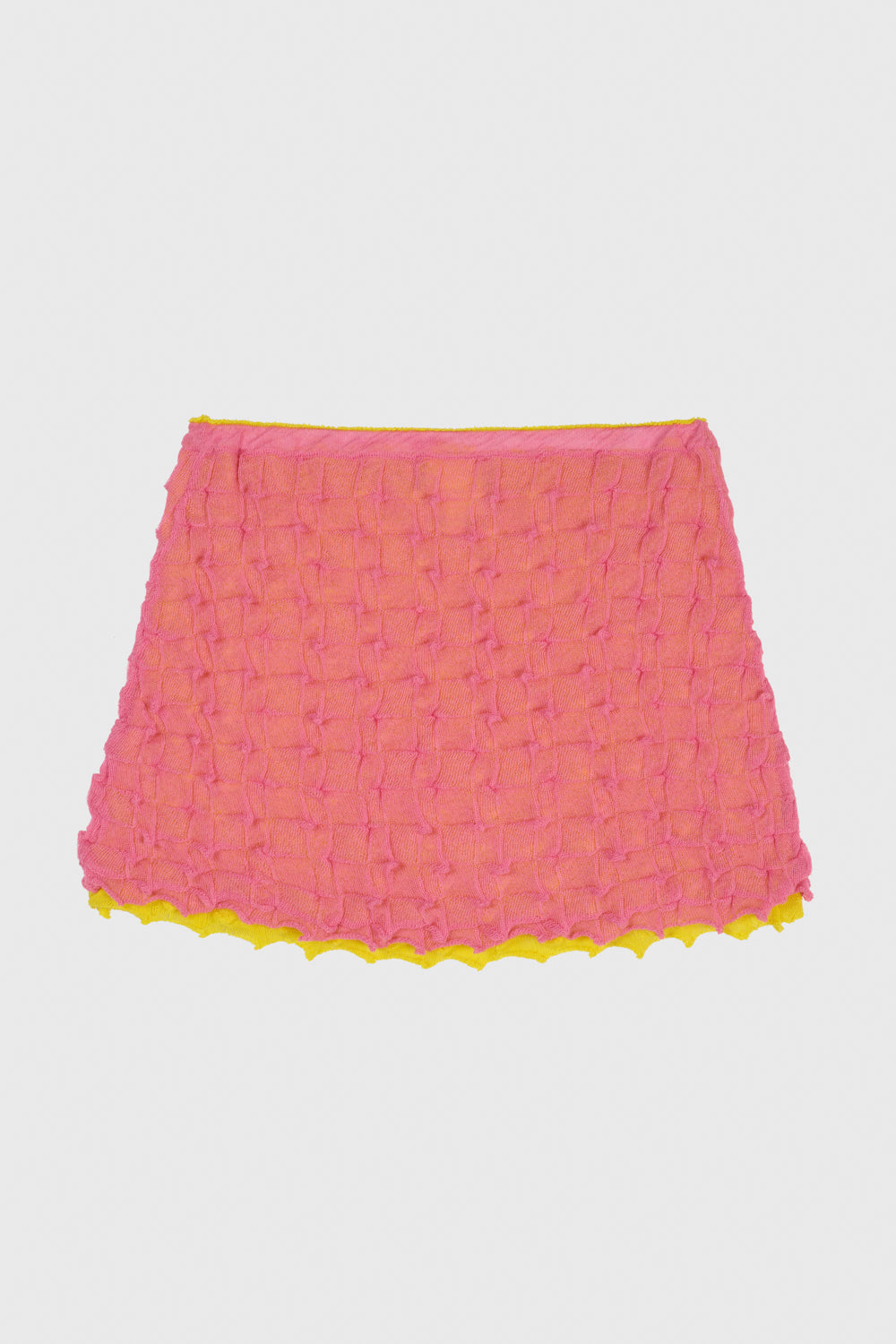 Borlor Double Layer Mini Skirt