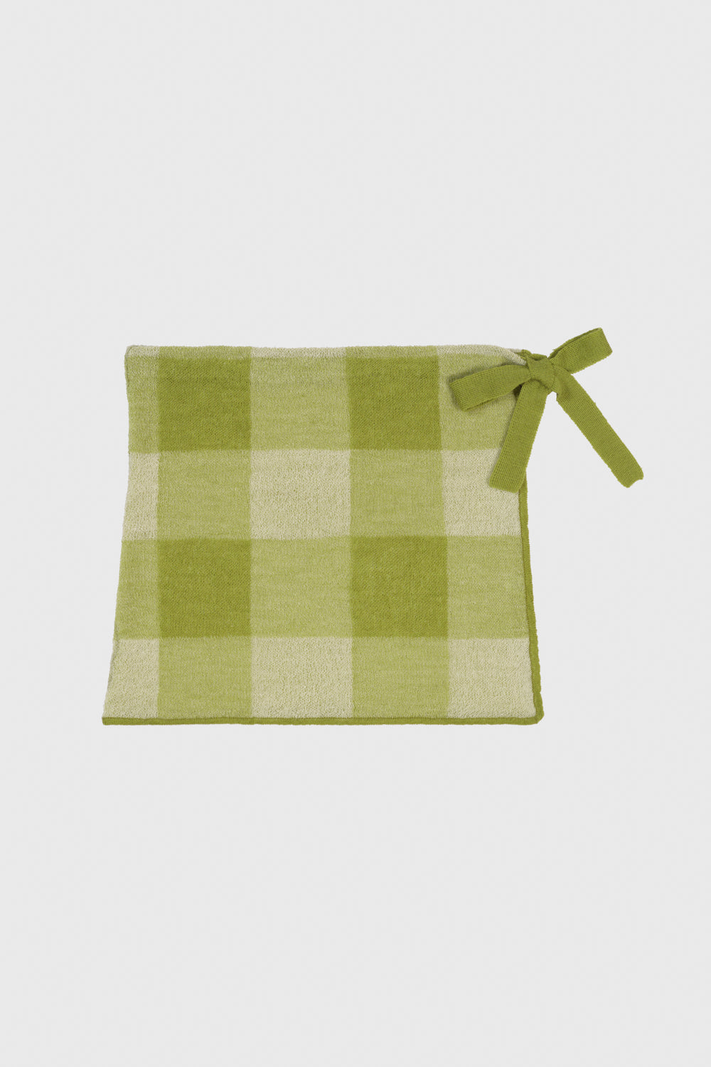 Gingham Bike Short with Apron Set
