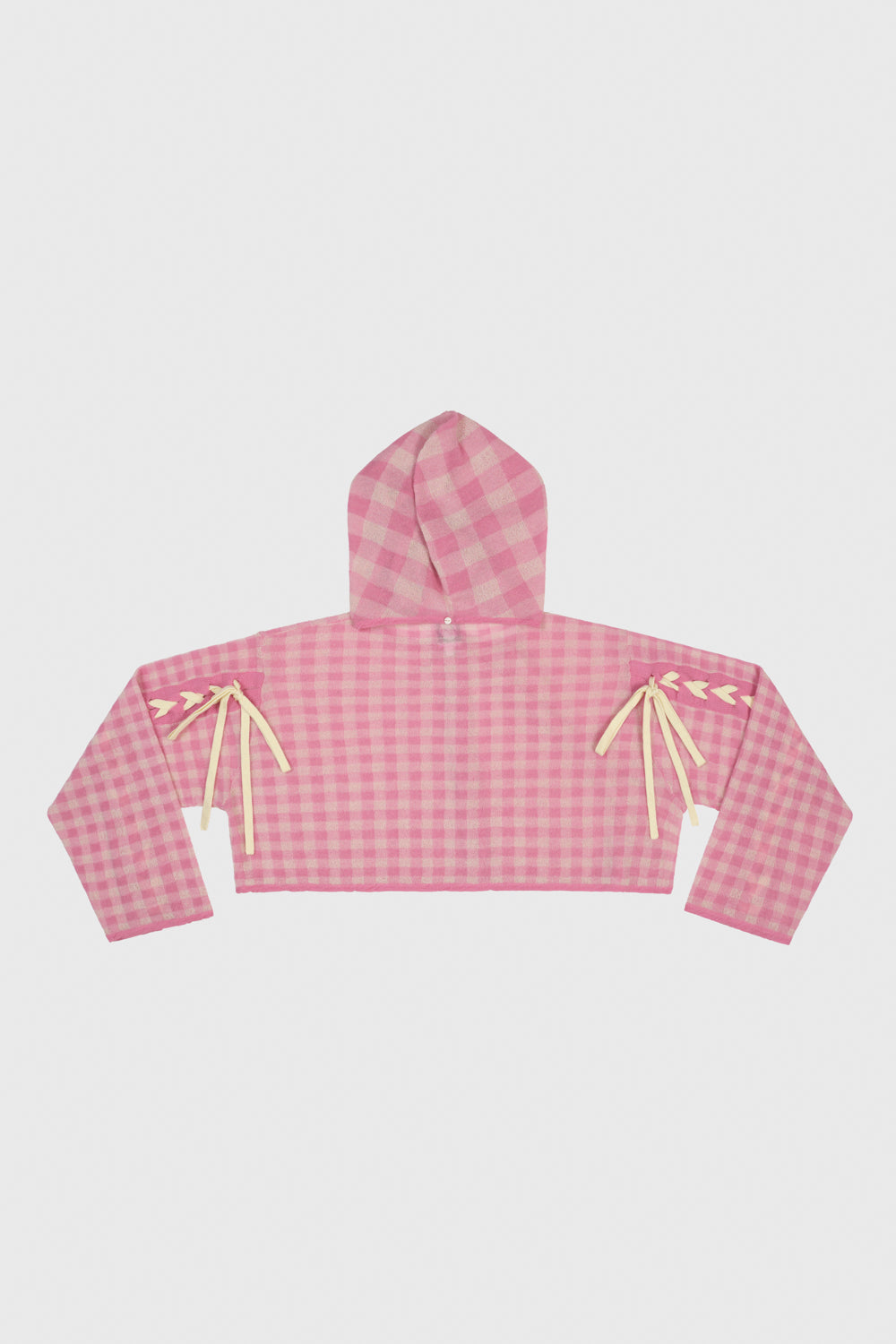 Gingham Hoody Jacket