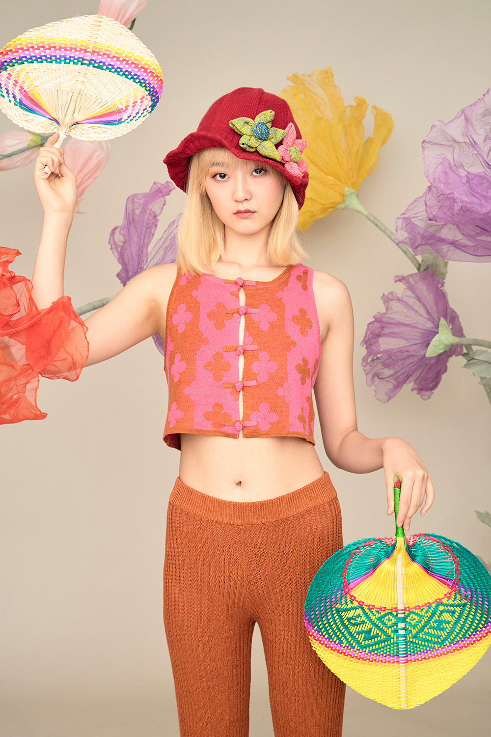 May Shrunken Crop Vest
