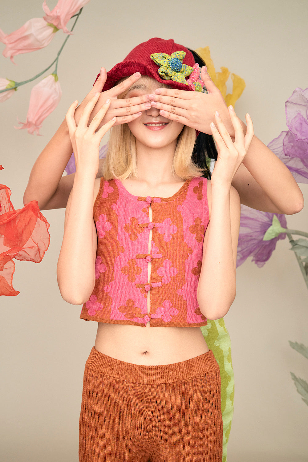 May Shrunken Crop Vest