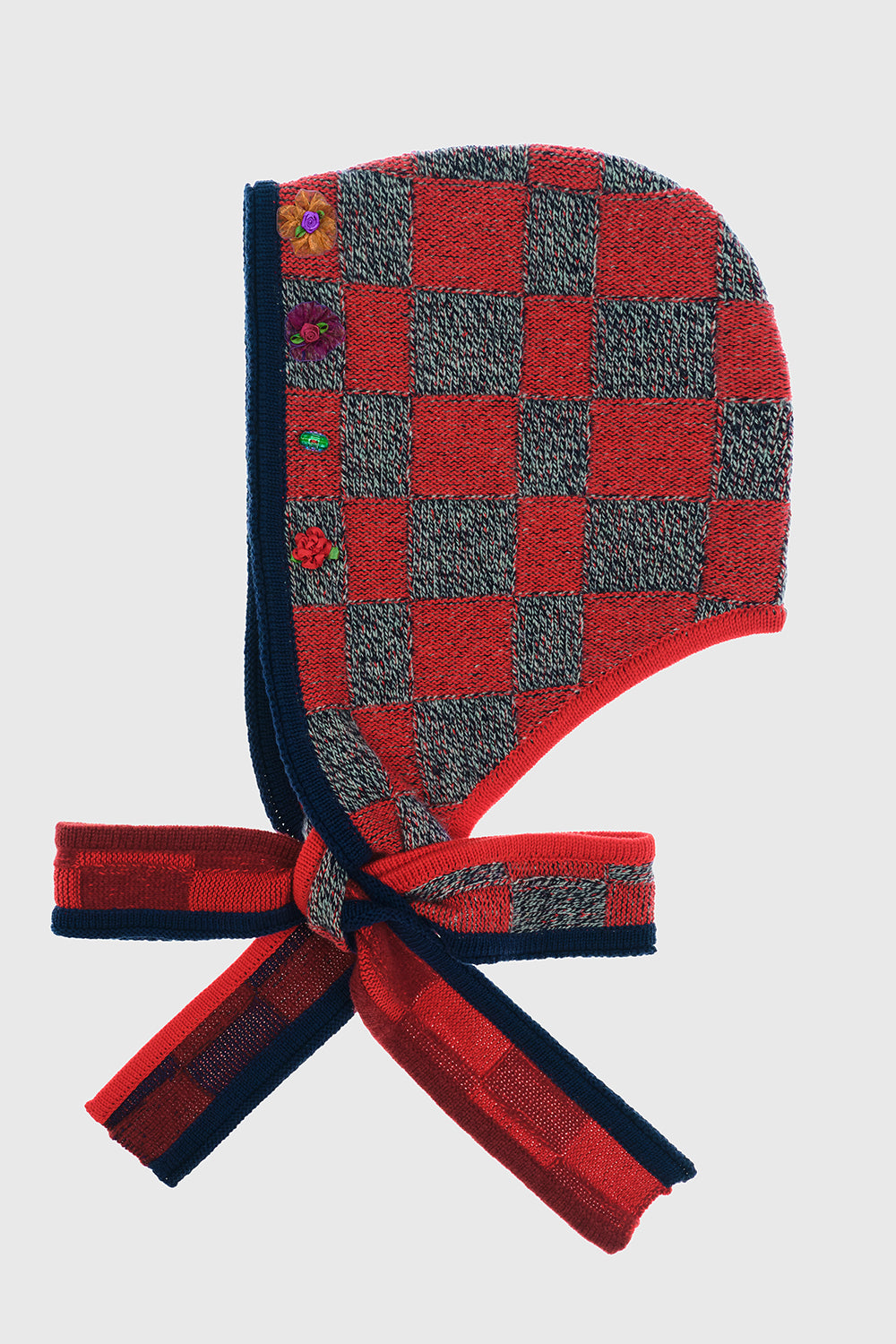 Embellished Check Scoodie