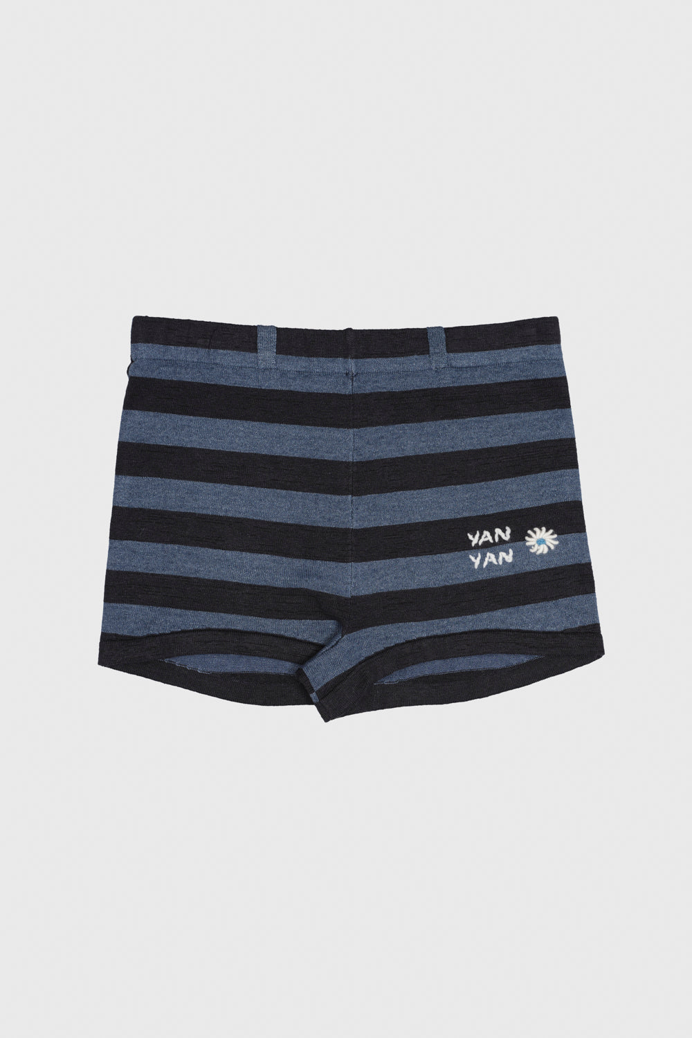 Daisy Linen Stripe Booty Short