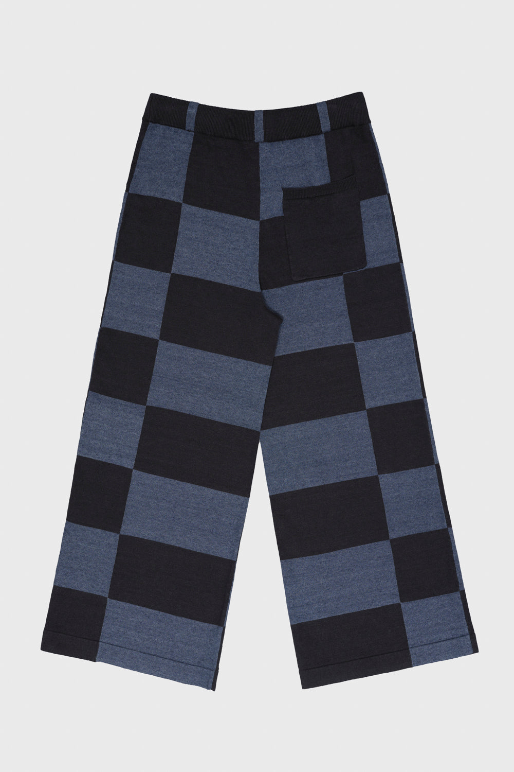 Daisy Linen Check Wide Leg Pant