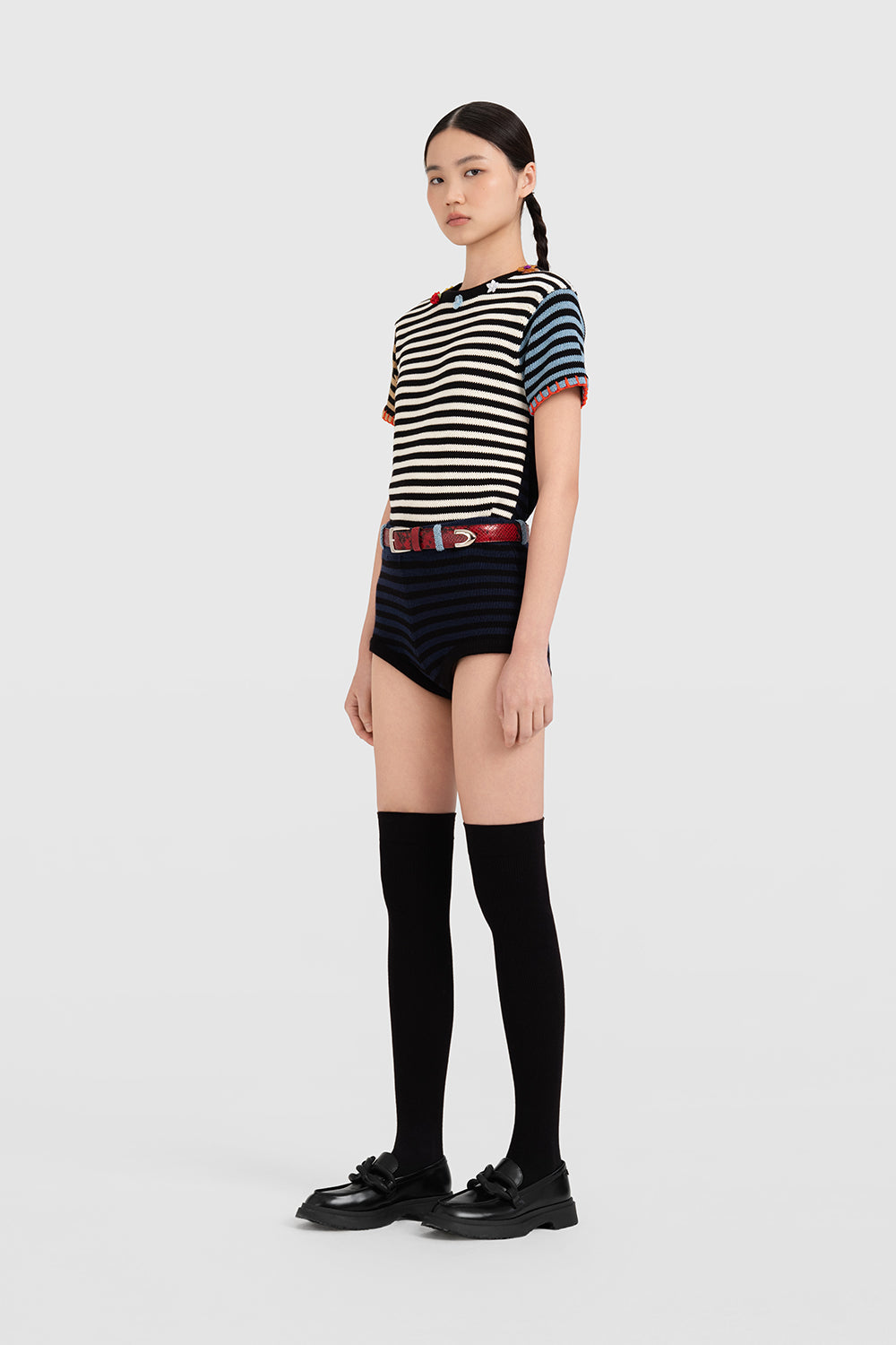 Cotton Bao Stripe Tee