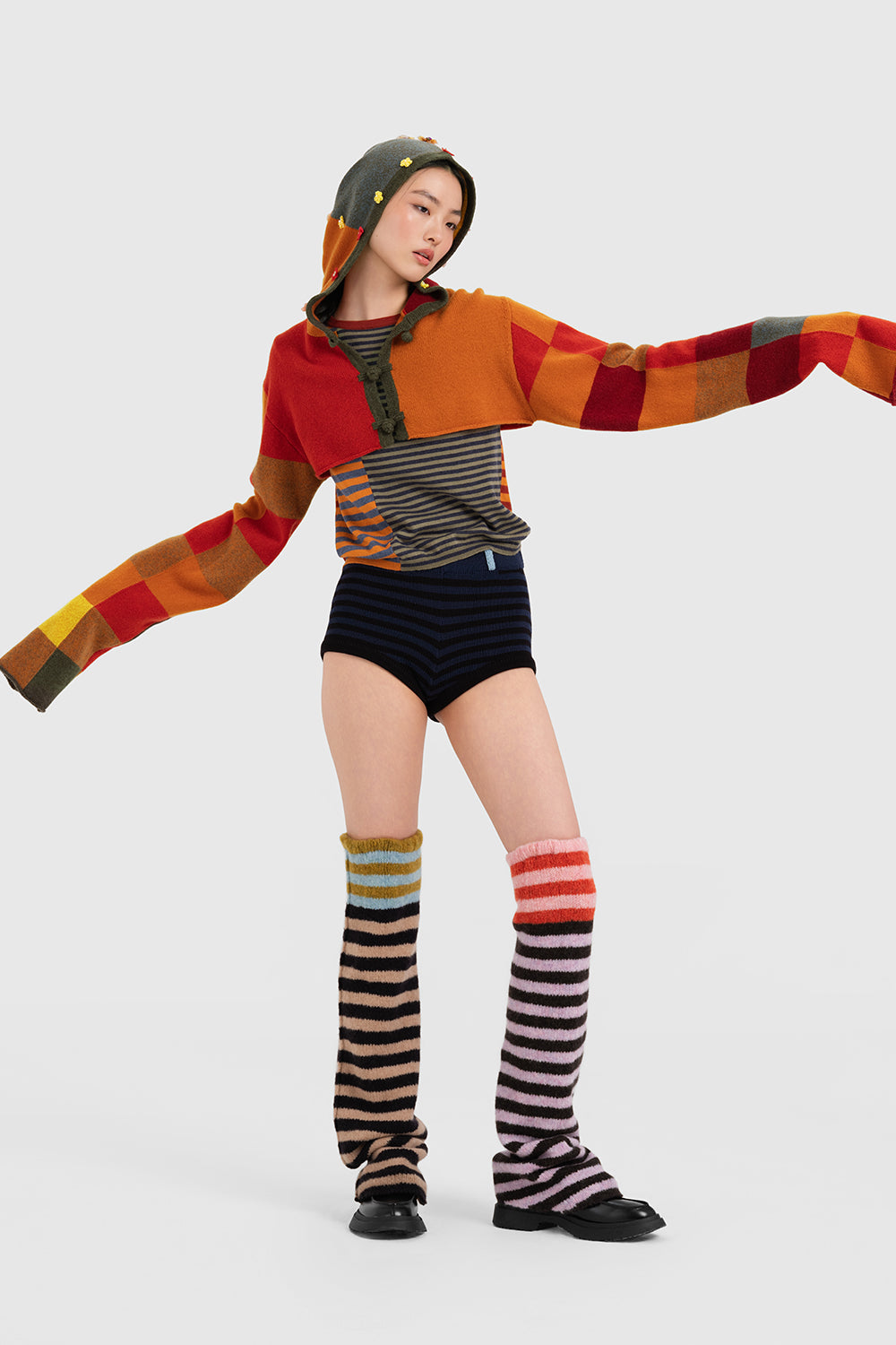 Softi Stripe Legwarmers