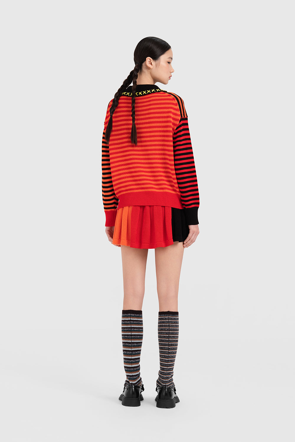 Cotton Bao Stripe Polo