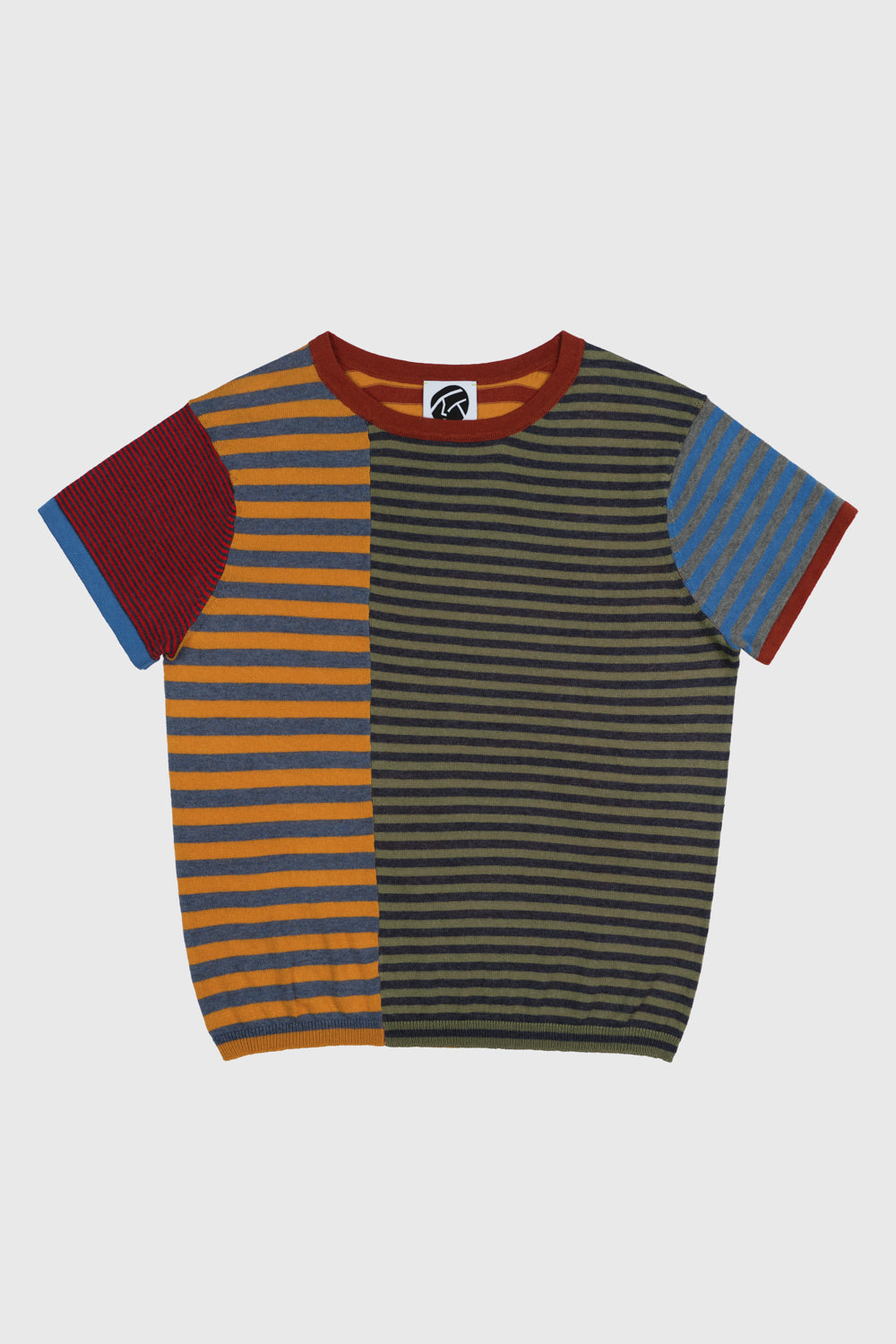 Mismatched Stripe Tee
