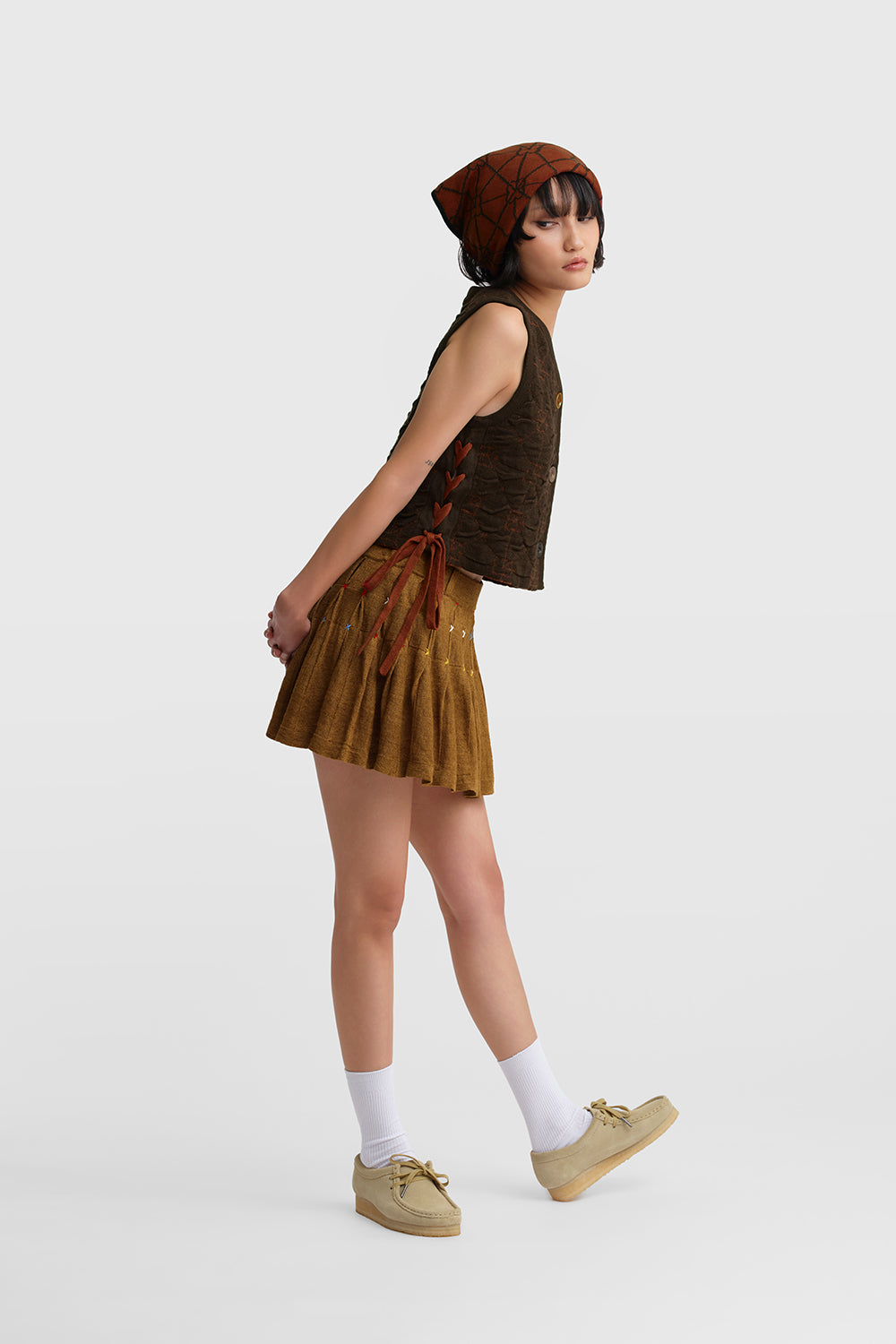 June Cropped Waistcoat