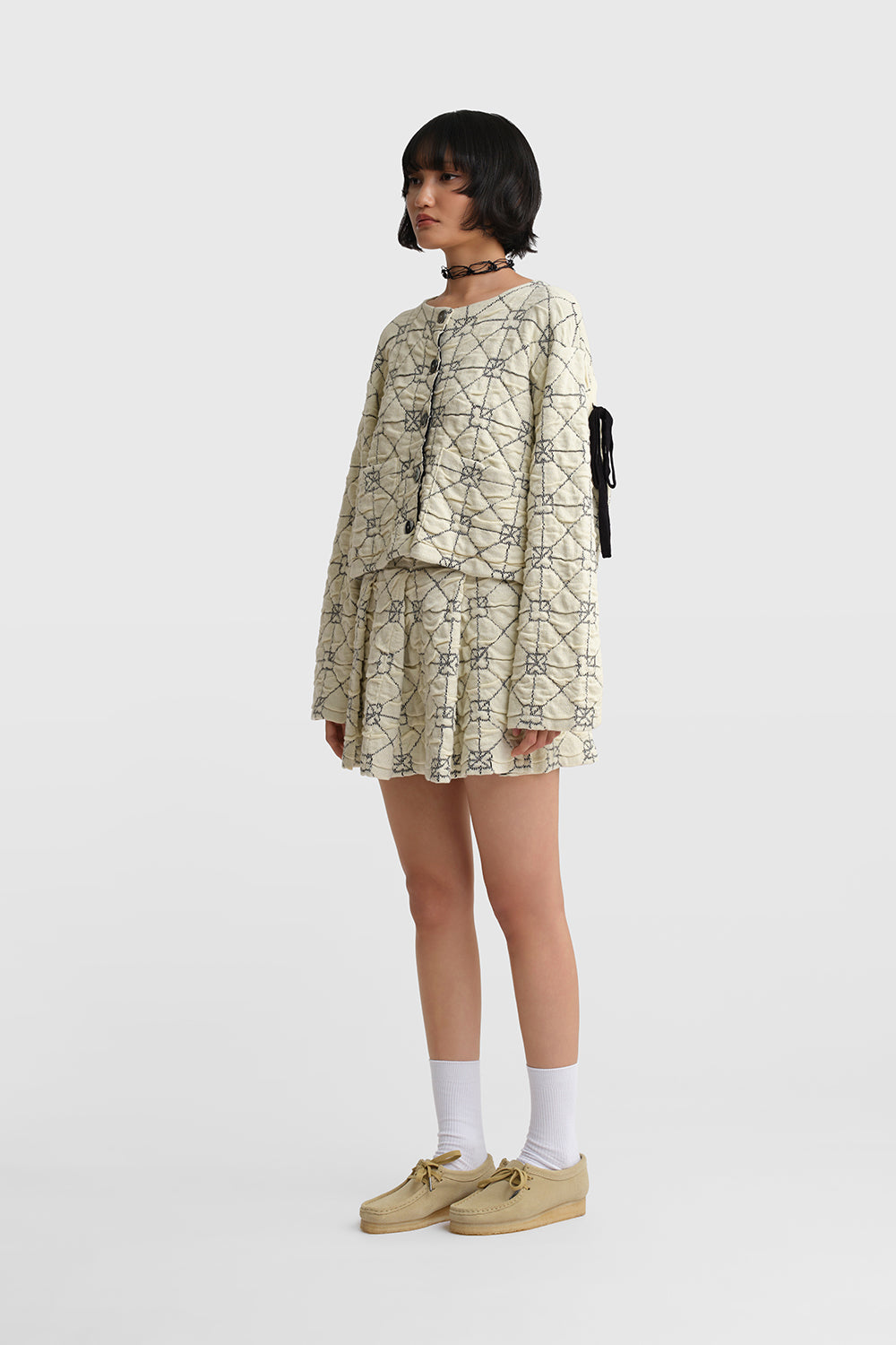 June Lace Up Boxy Jacket