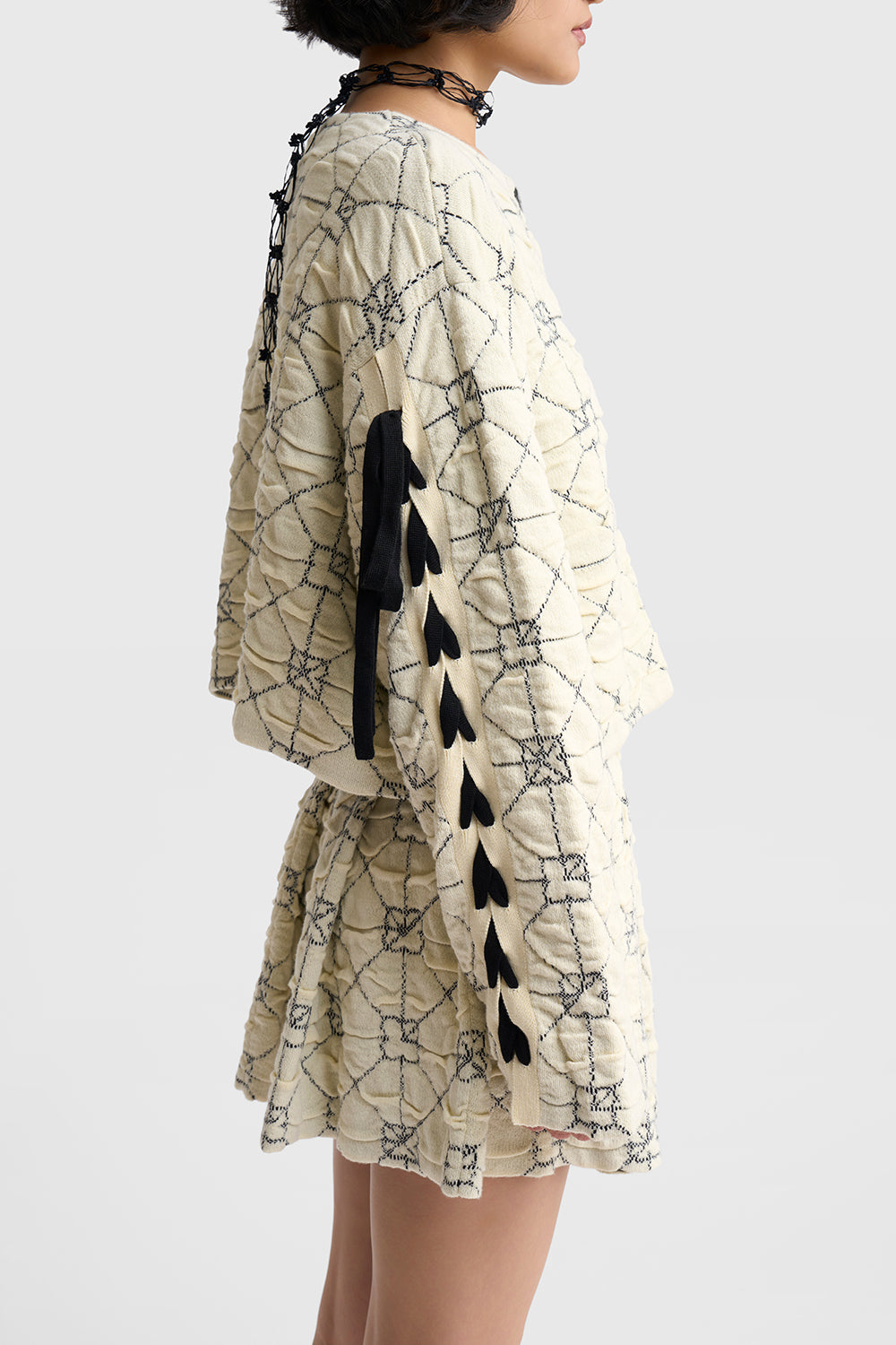 June Lace Up Boxy Jacket