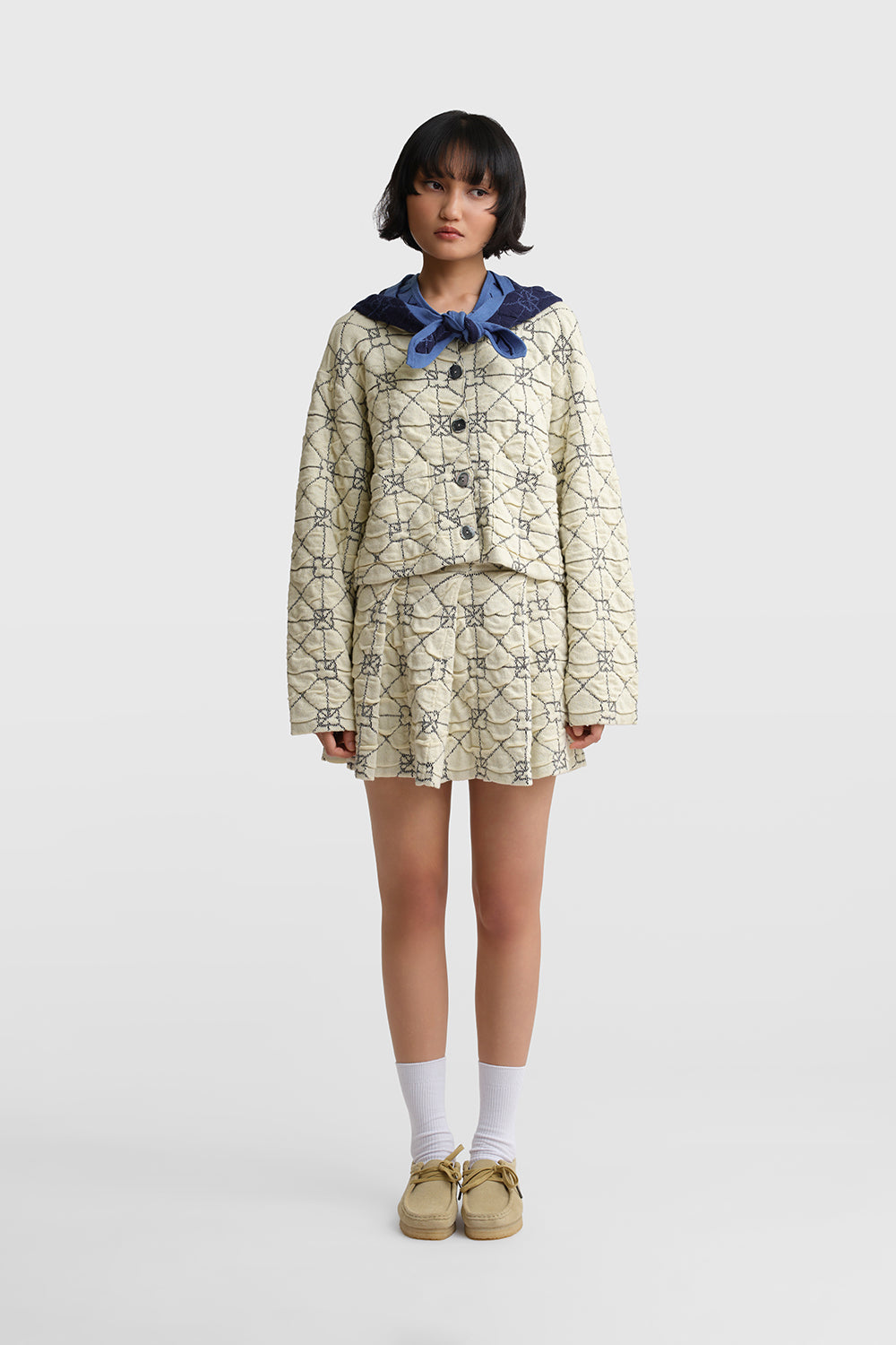 June Lace Up Boxy Jacket