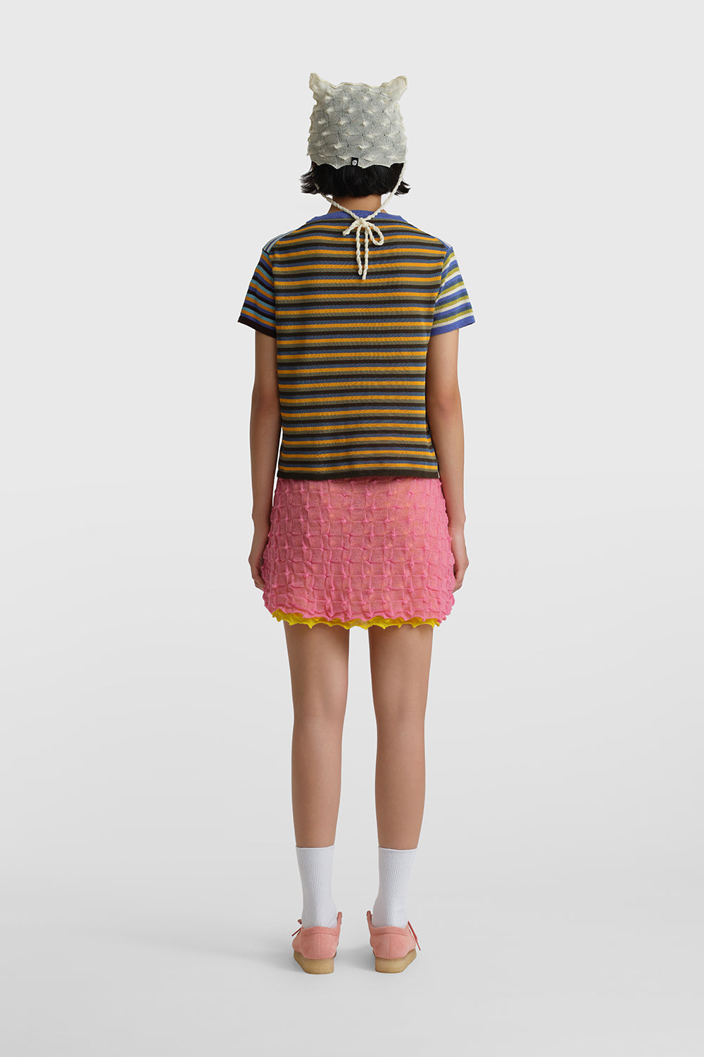 Romy Lace Up SS Tee