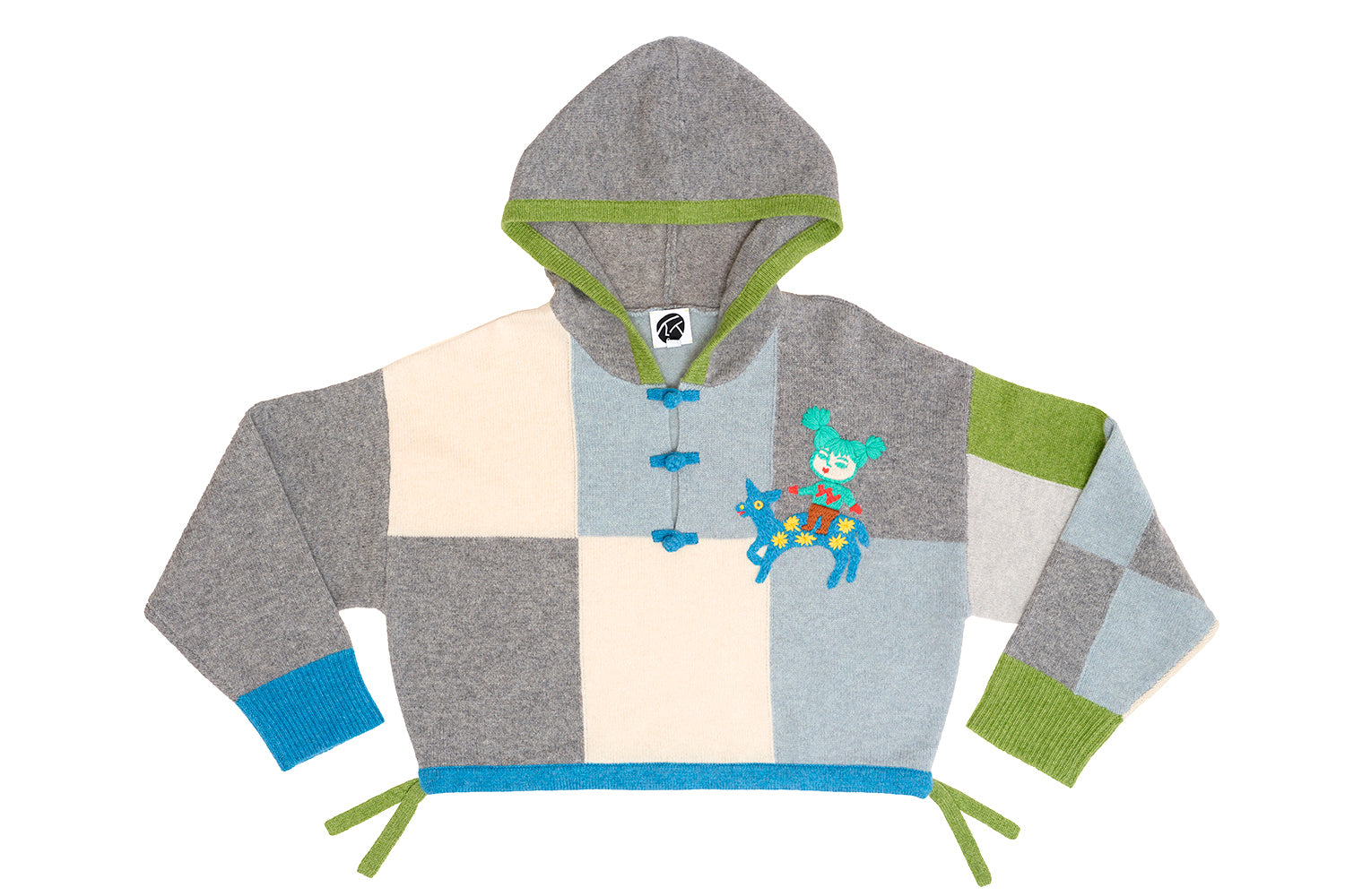 Checked Hoody