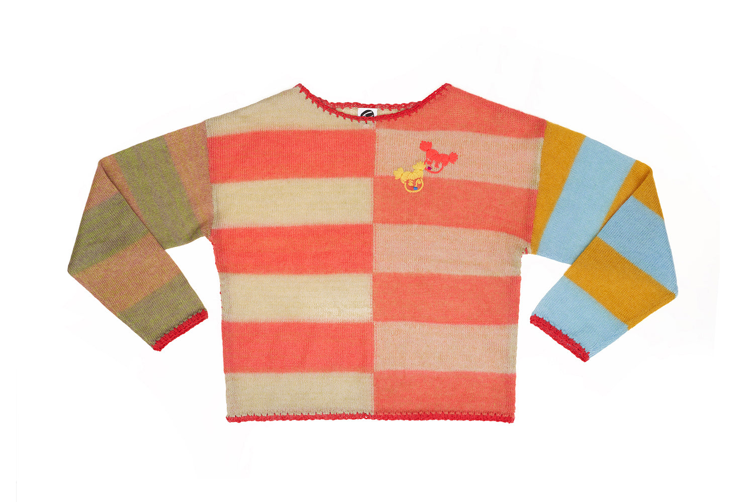 Momo Stripe Oversized Pullover